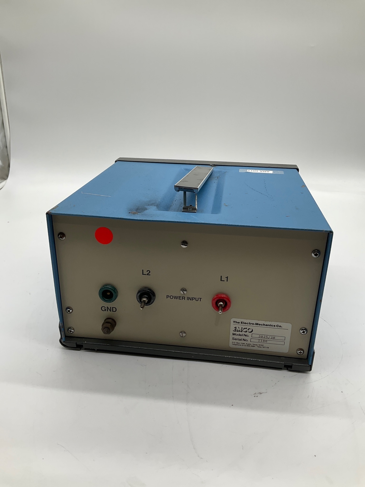 EMCO 3825/2R Line Impedance Stabilization Network 10kHz-100MHz USED 1