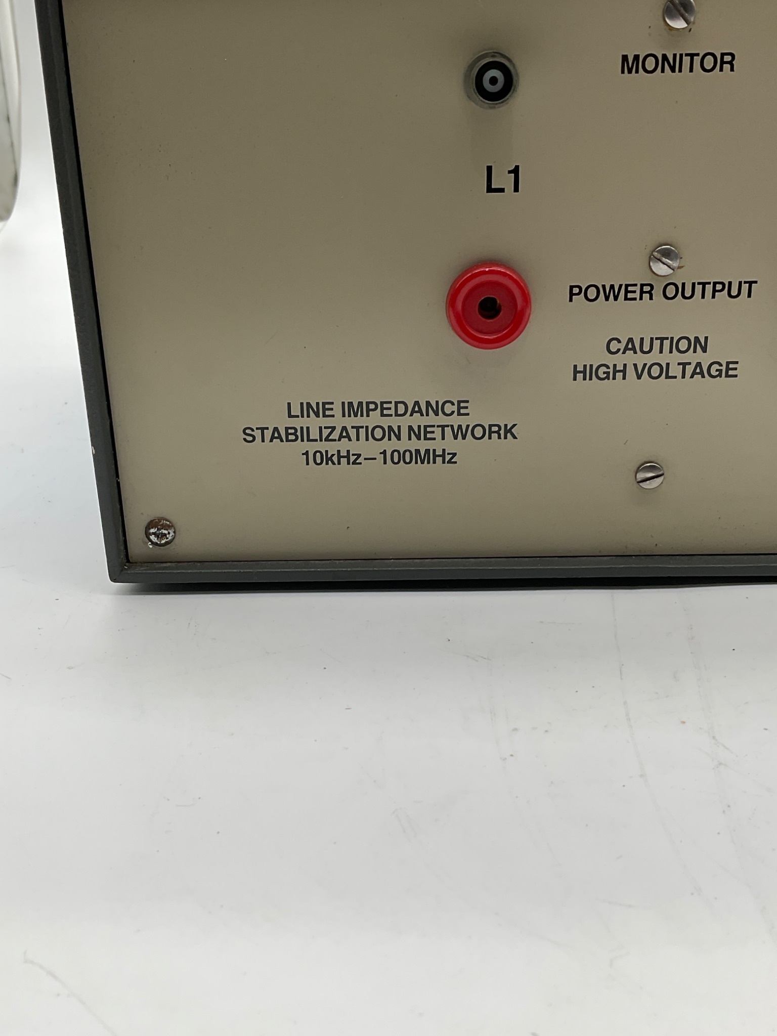 EMCO 3825/2R Line Impedance Stabilization Network 10kHz-100MHz USED 4