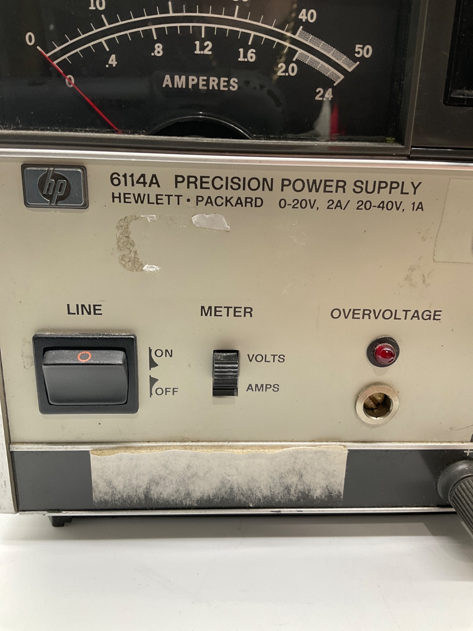 Hewlett-Packard 6114A Precision DC Power Supply 0-40V 2A USED 5