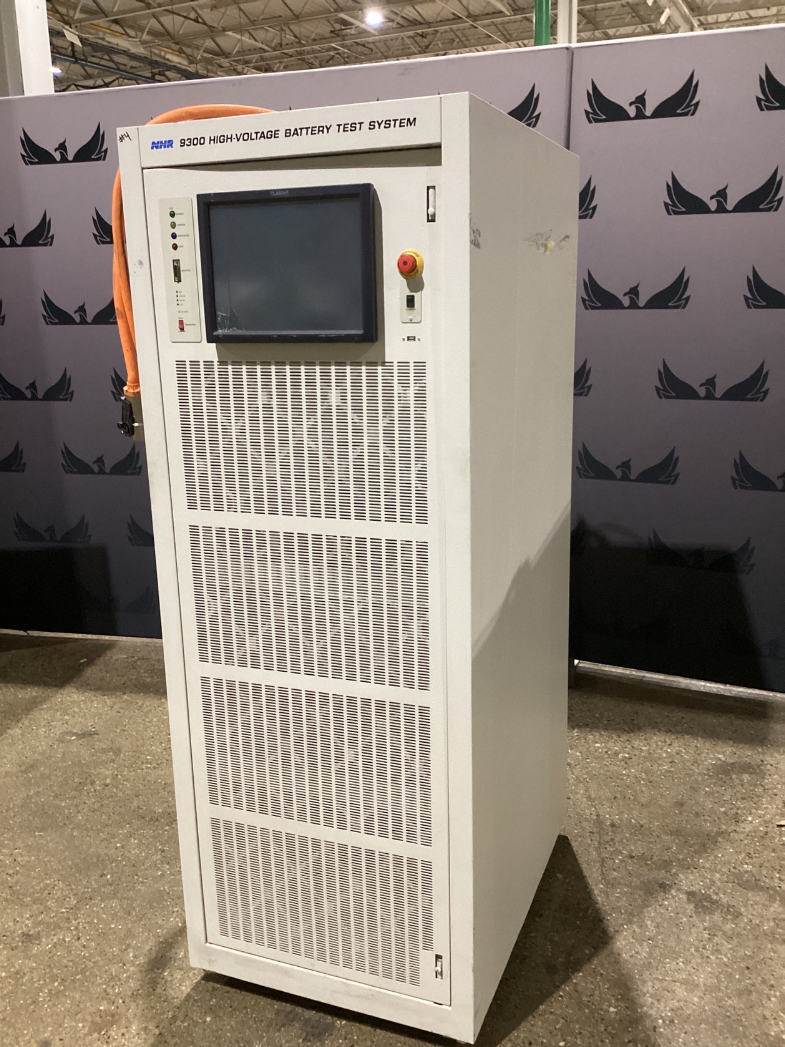NHR 9300 High Voltage Battery Tester 100kW 15" Touch Panel (DAMAGED) USED 3