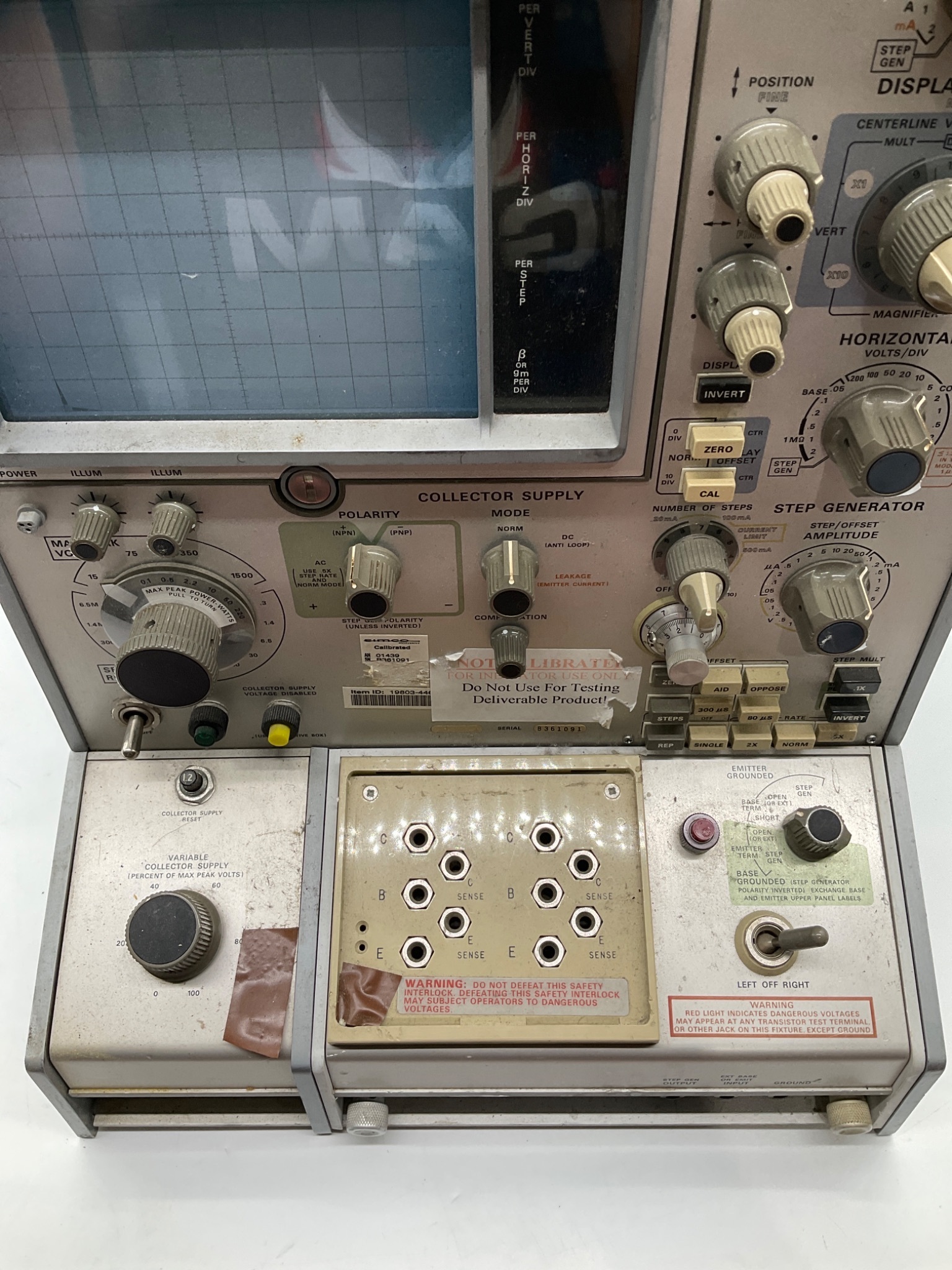 Tektronix Type 576 Semiconductor Curve Tracer USED 1
