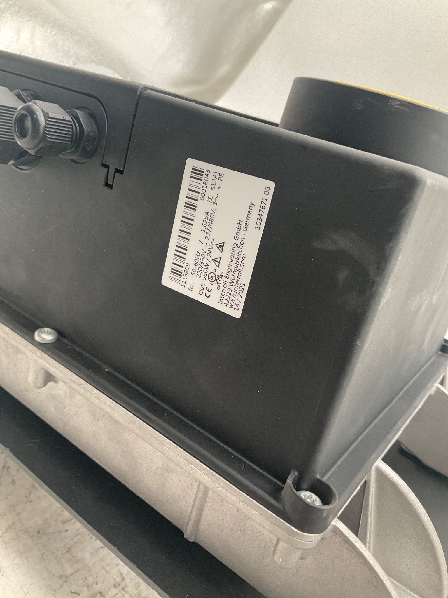 INTERROLL HP 5424 Power Supply USED 5
