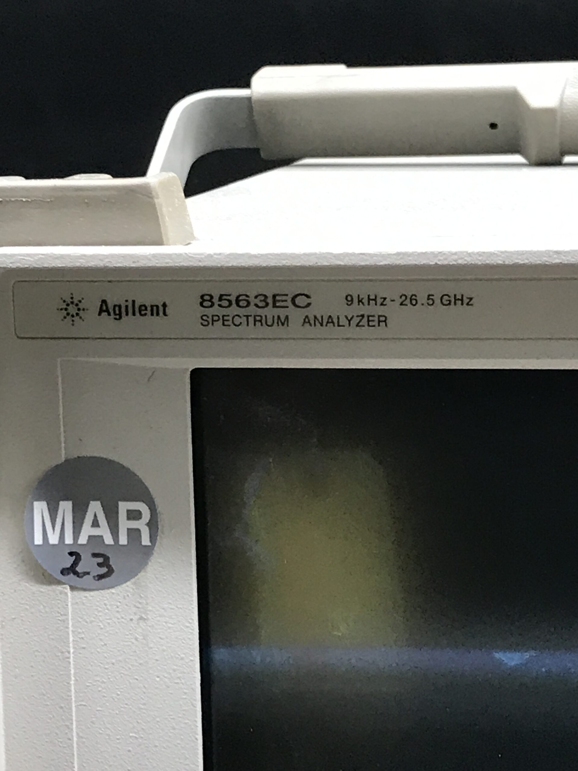 Agilent 8563EC Spectrum Analyzer 9kHz-26.5GHz USED / FOR PARTS ONLY 4