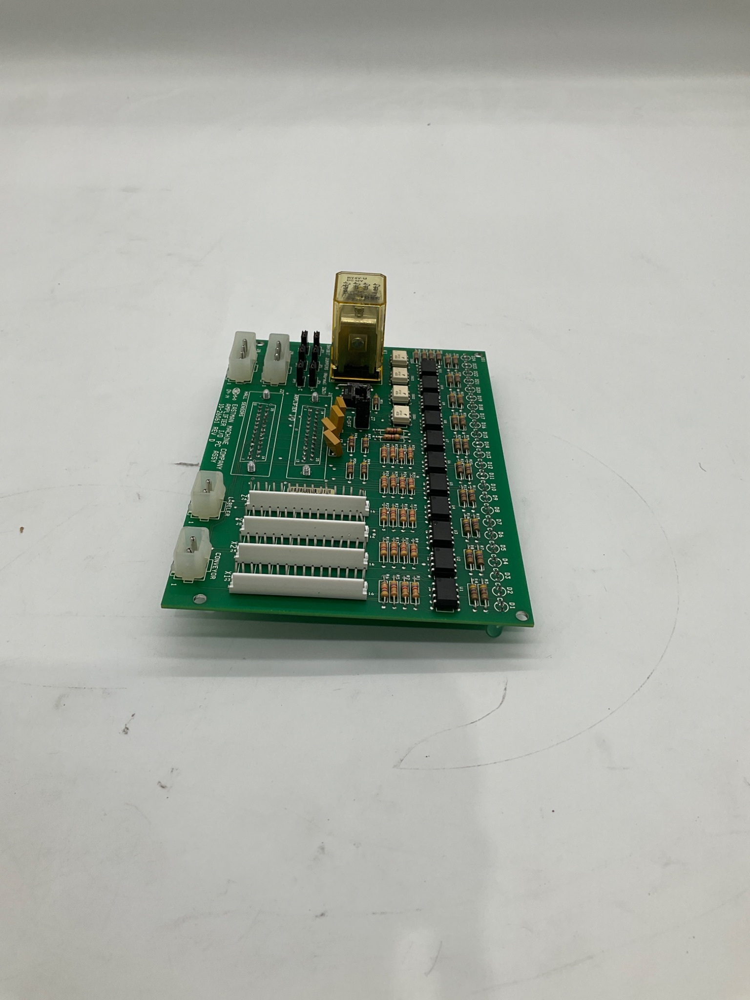 Eastman 10-26061 Amplifier I/O Board Rev D USED 2