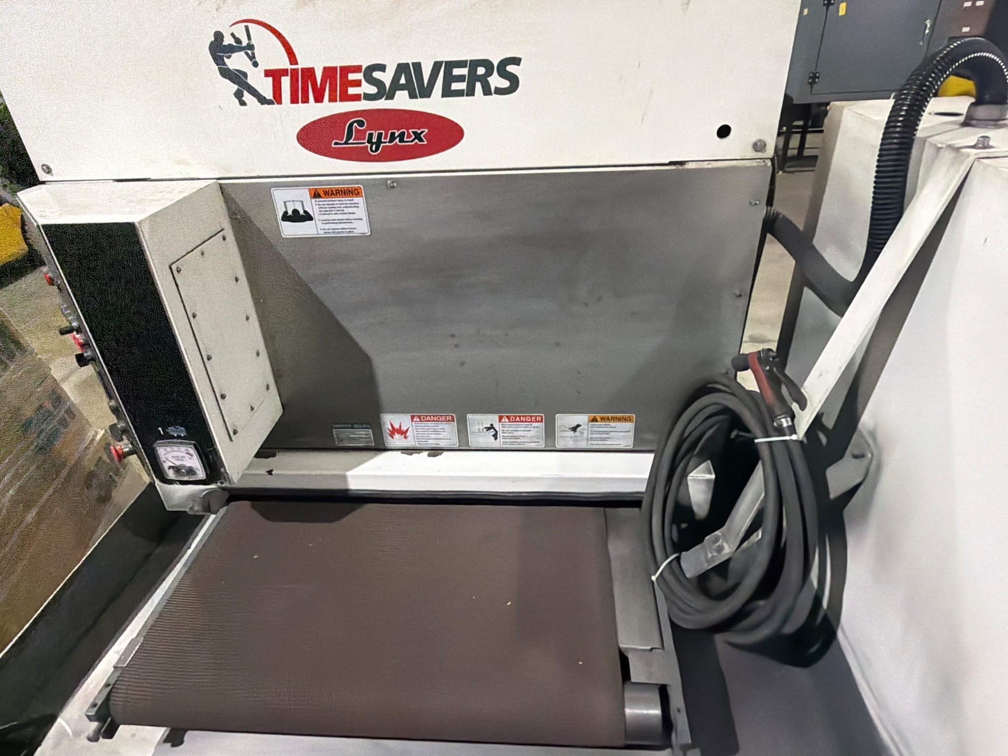 Timesavers Lynx 37MWT-D-60 Wet Abrasive Finishing Machine w/ PFA-240-3 Blower USED 7