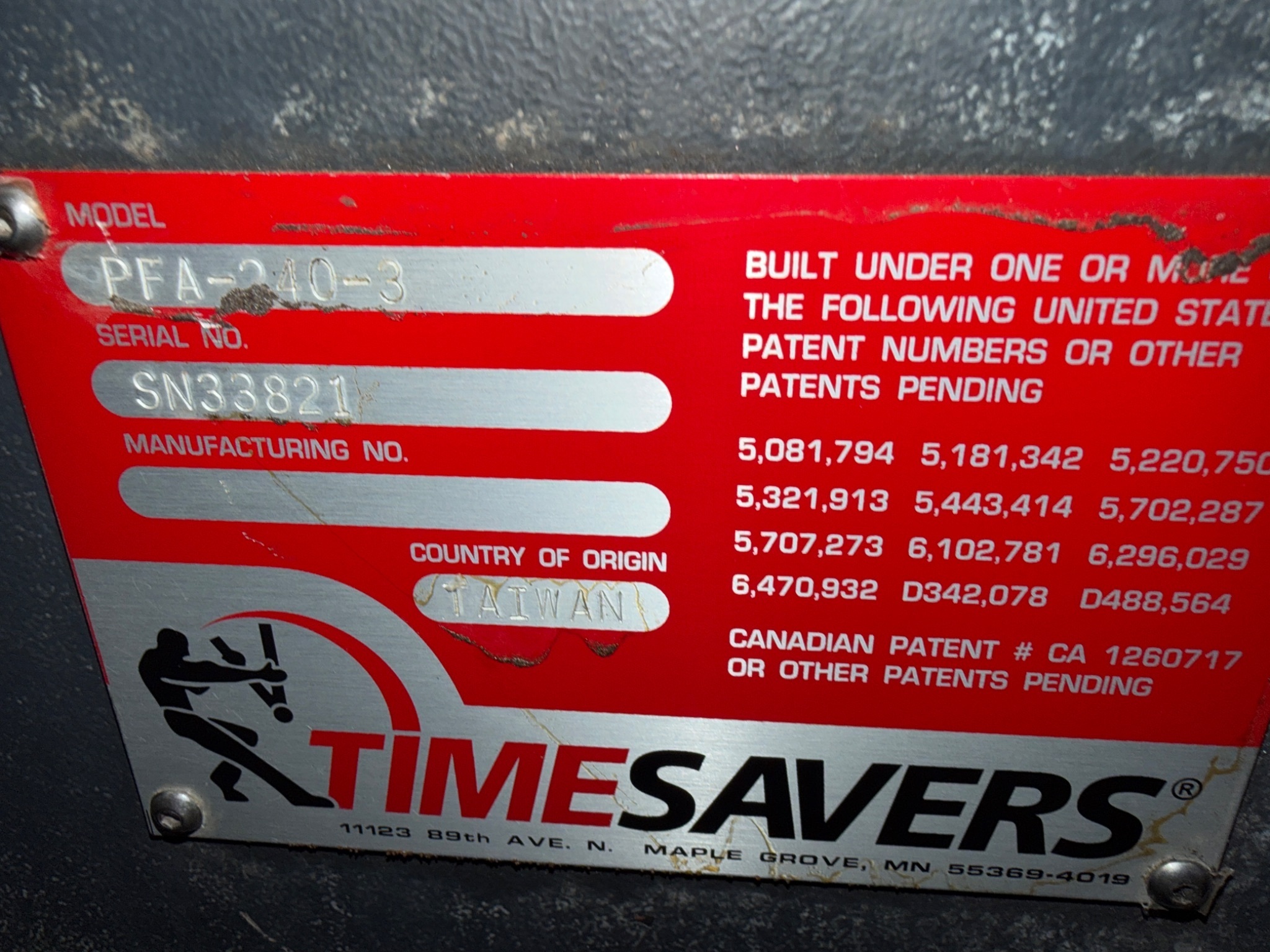 Timesavers Lynx 37MWT-D-60 Wet Abrasive Finishing Machine w/ PFA-240-3 Blower USED 13