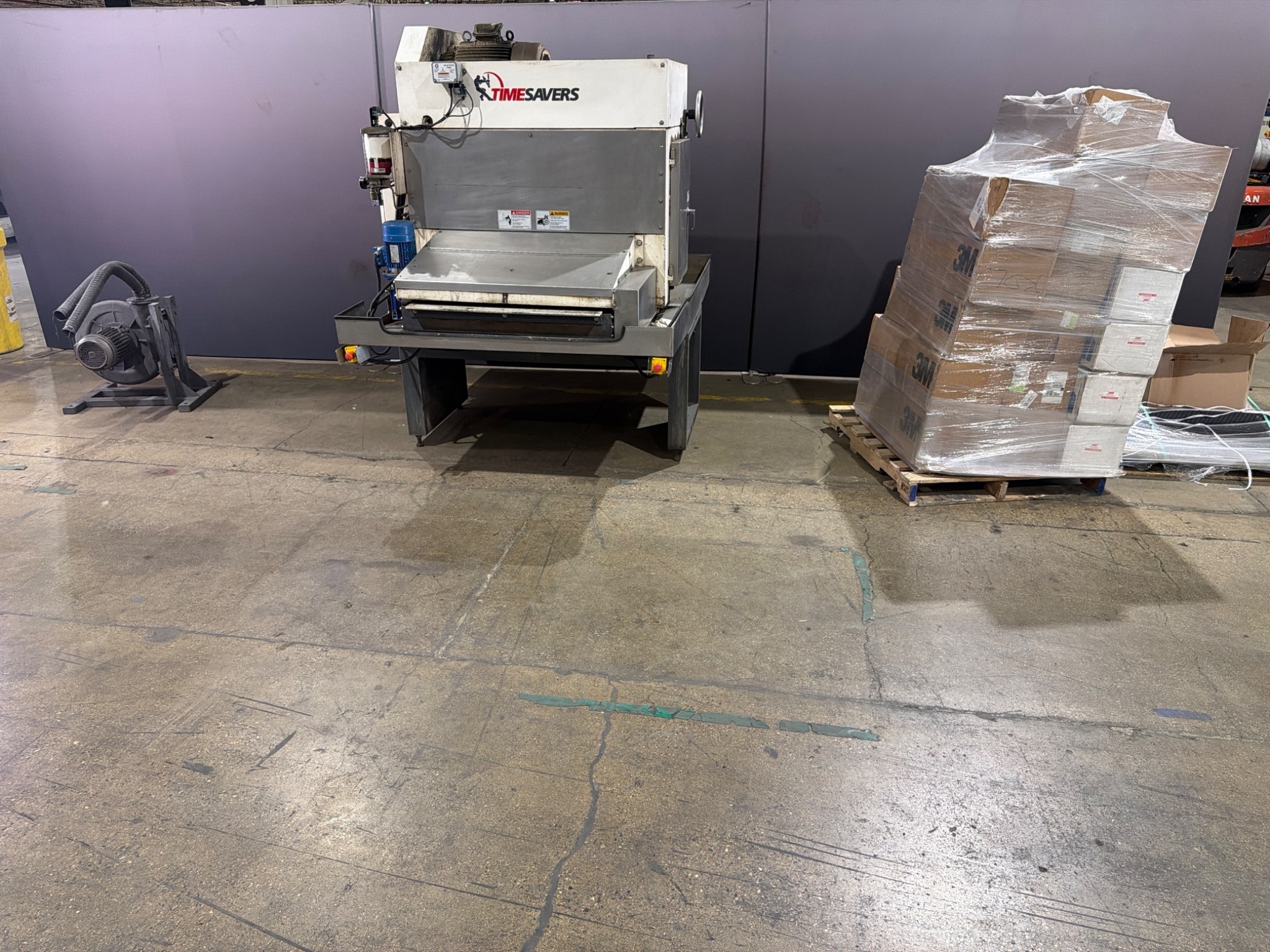 Timesavers Lynx 37MWT-D-60 Wet Abrasive Finishing Machine w/ PFA-240-3 USED 0