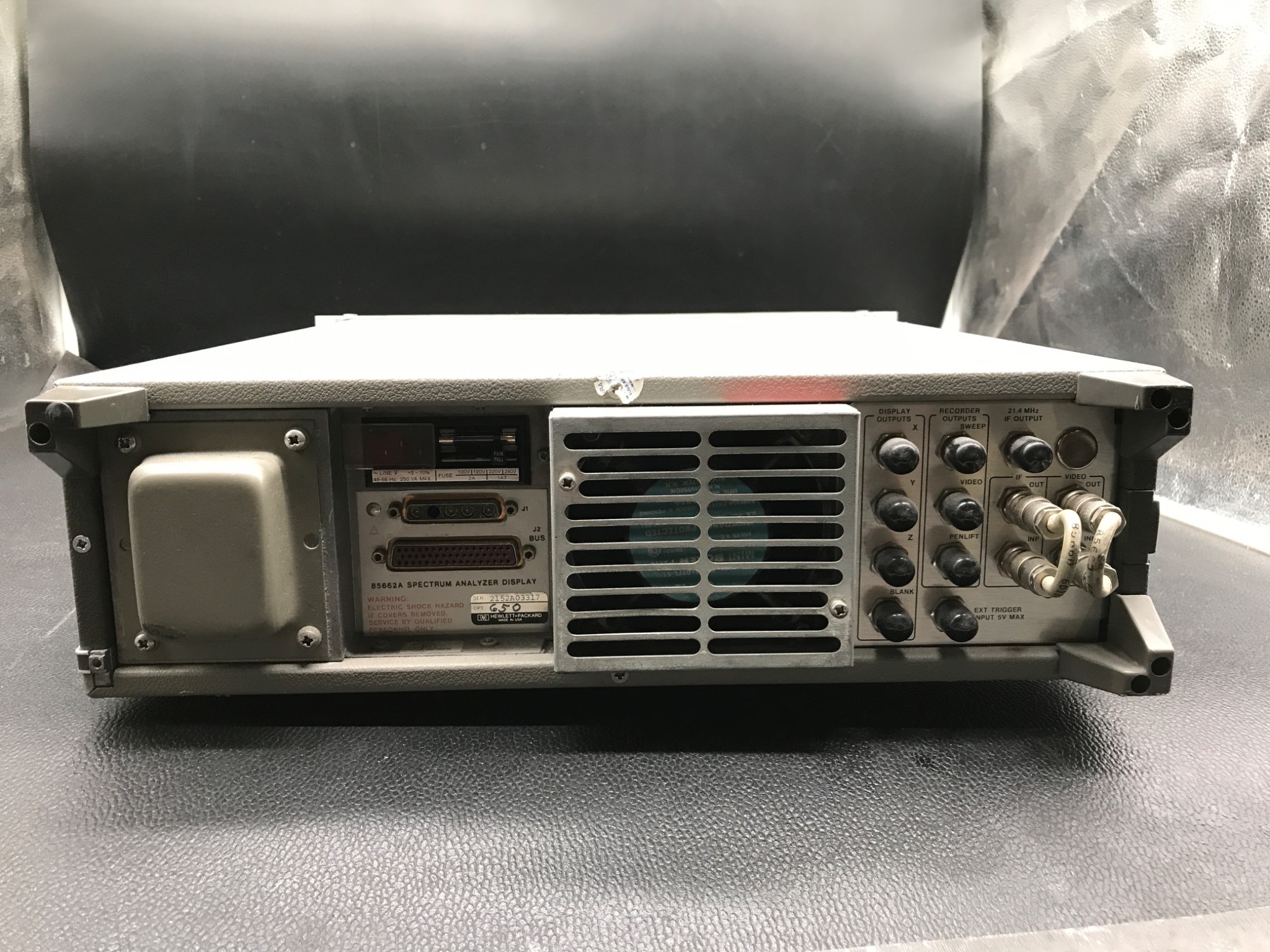 Hewlett-Packard 85662A Spectrum Analyzer Display USED 3