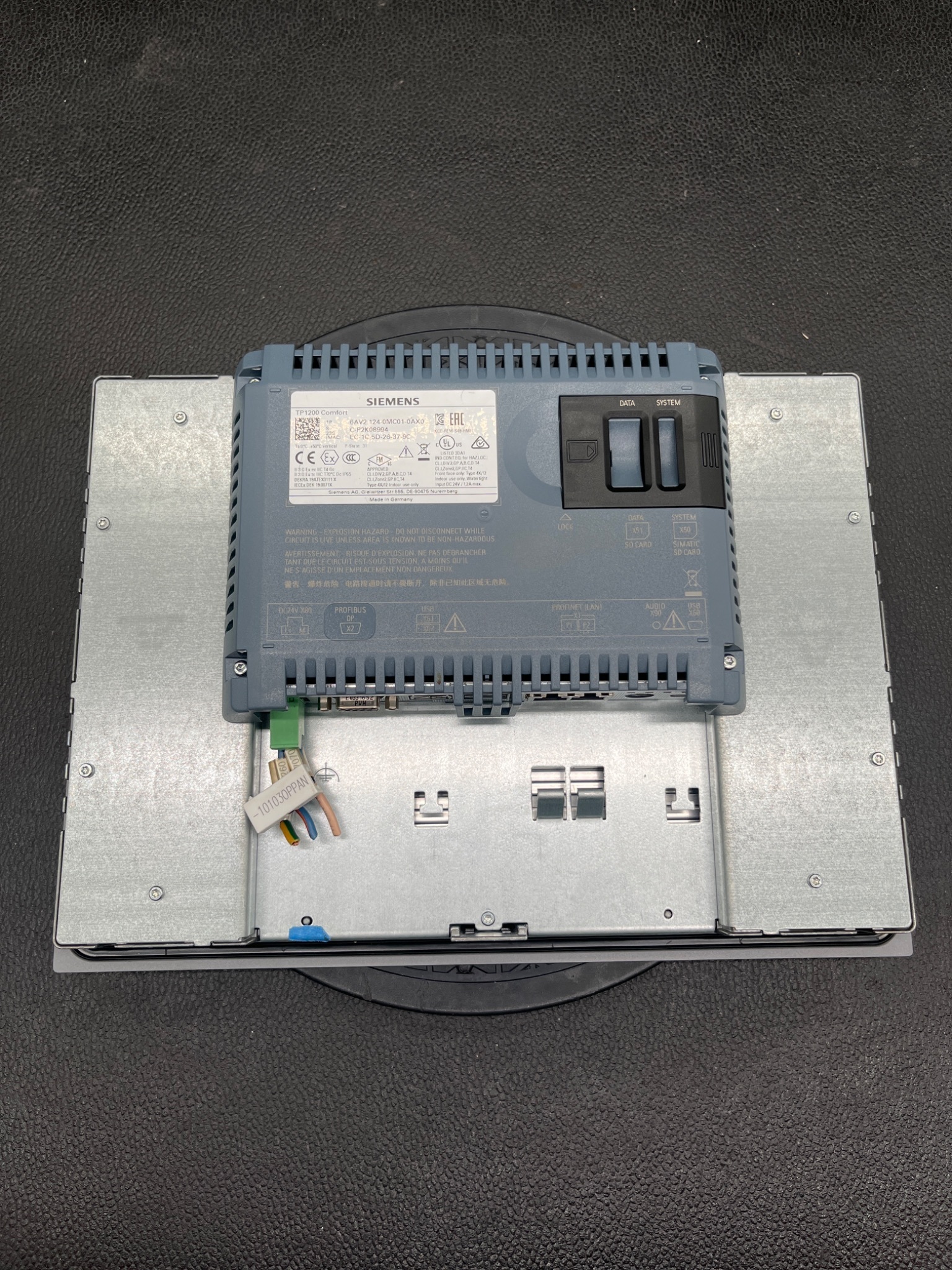 Siemens 6AV2124-0MC01-0AX0 SIMATIC HMI TP1200 Comfort Touch Panel USED 5