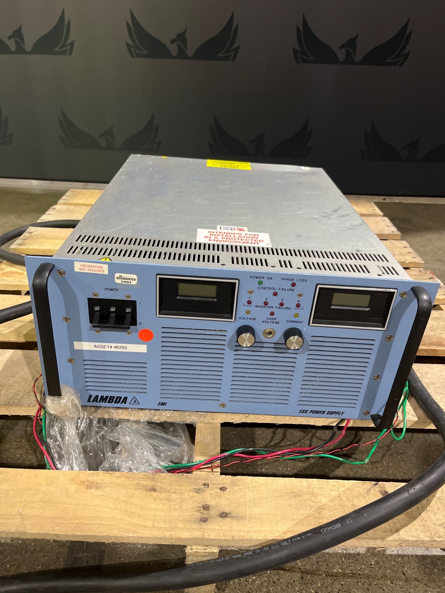 Lambda EMI ESS 50-200-2-D DC Power Supply USED 0