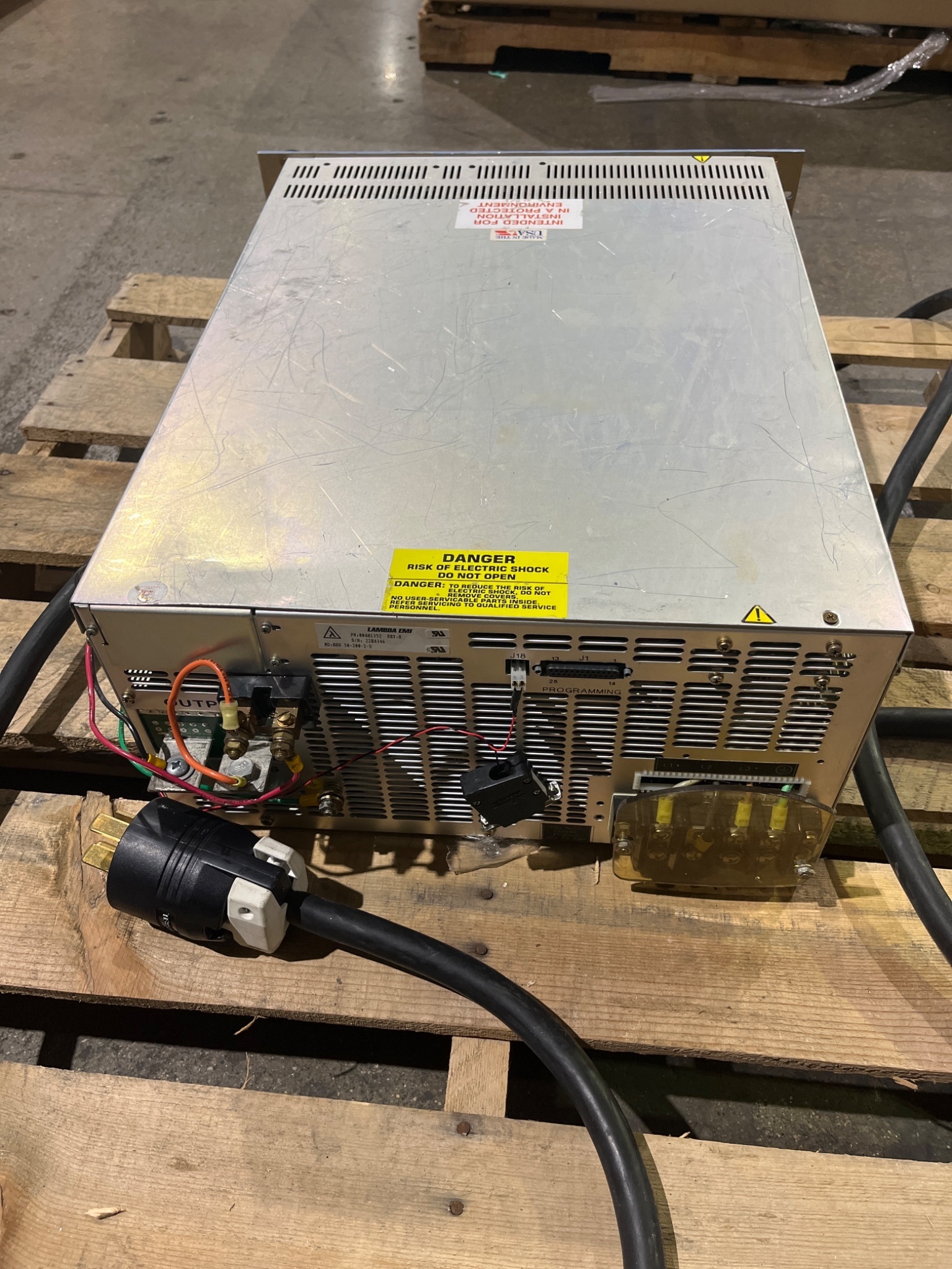 Lambda EMI ESS 50-200-2-D DC Power Supply USED 5
