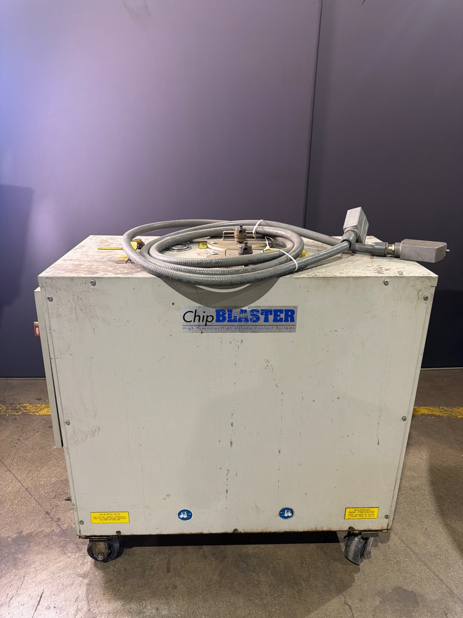 CHIPBLASTER D30 High-Pressure Coolant System USED 0