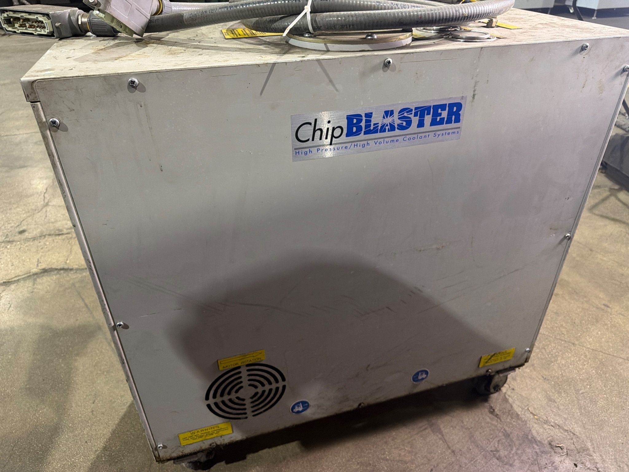 CHIPBLASTER D30 High-Pressure Coolant System USED 4