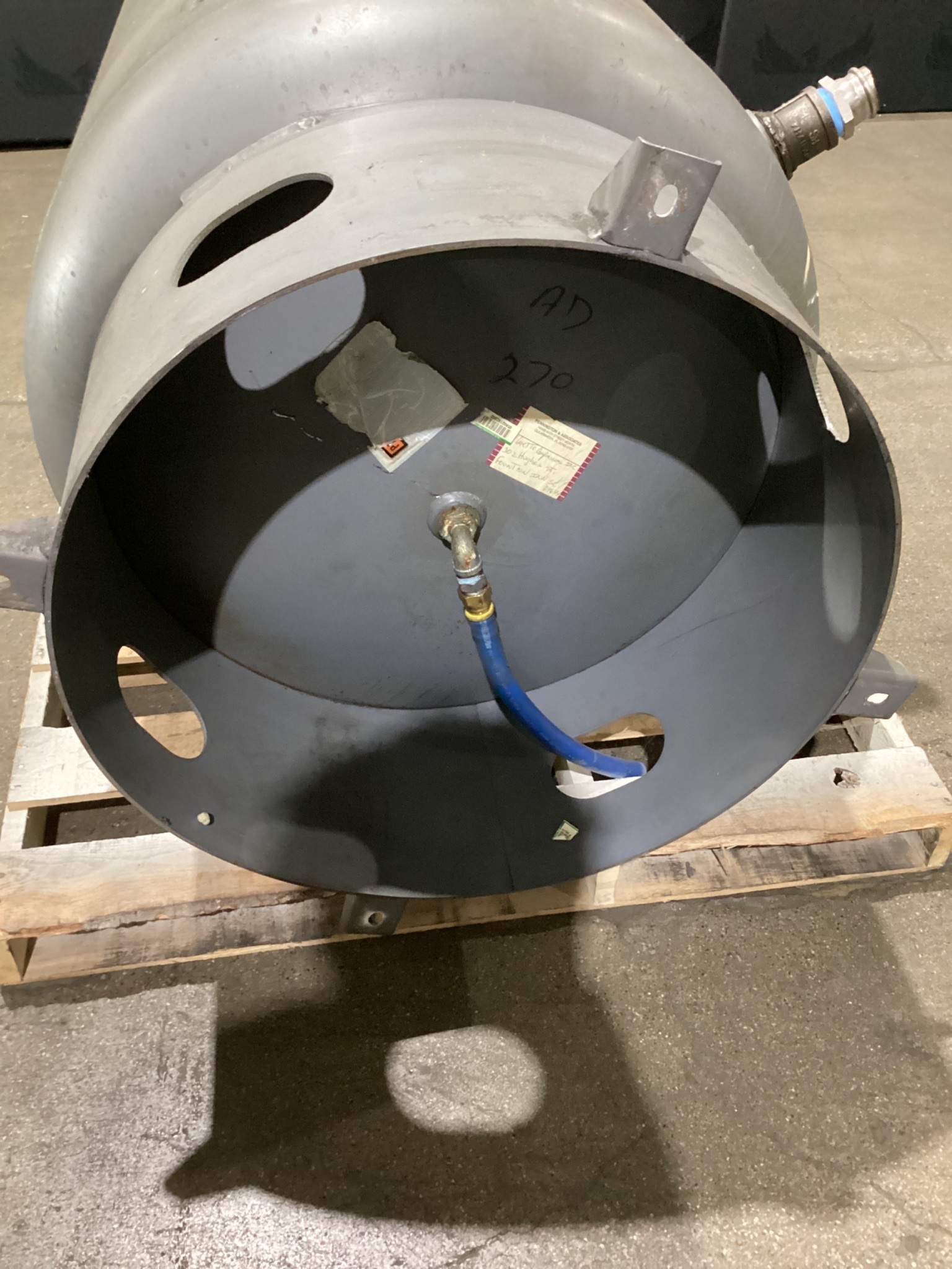 MANCHESTER TANK 302432 400 Gallon Pressure Tank USED 5