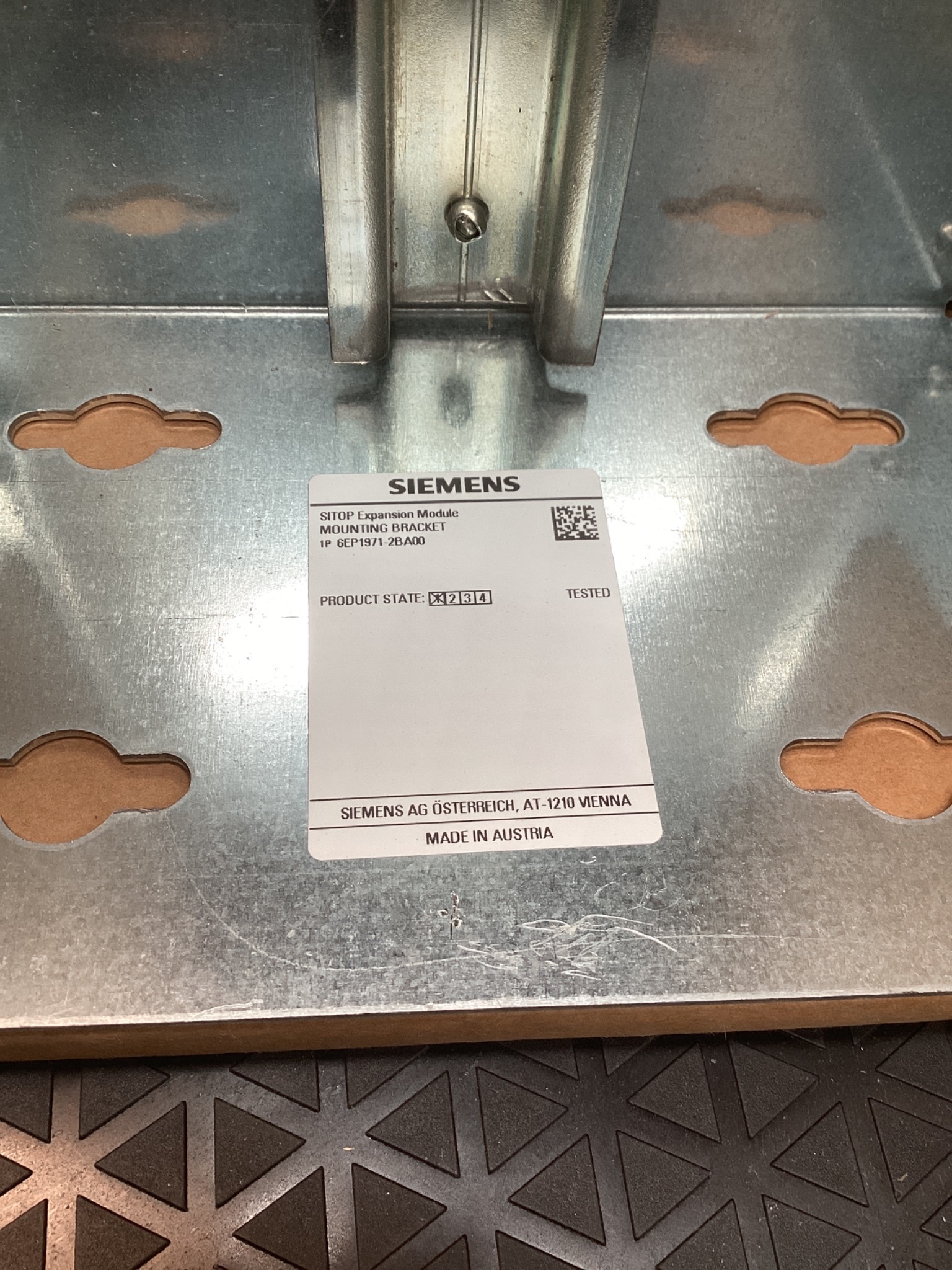 Siemens 6EP1971-2BA00 SITOP Expansion Module Mounting Bracket NEW 6