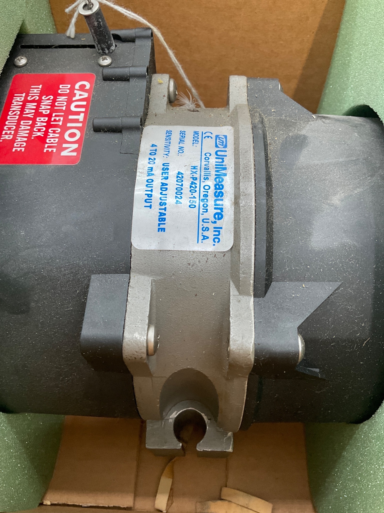 UniMeasure HX-P420-150 Cable Extension Position Transducer 4-20mA USED 3