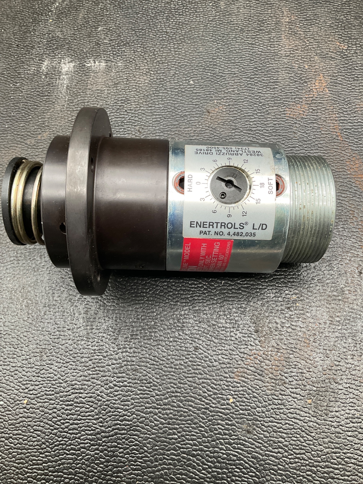 ENERTROLS SASL1-1/8X1P-FSC Silverline Hydraulic Shock Absorber 1" Stroke NEW 2