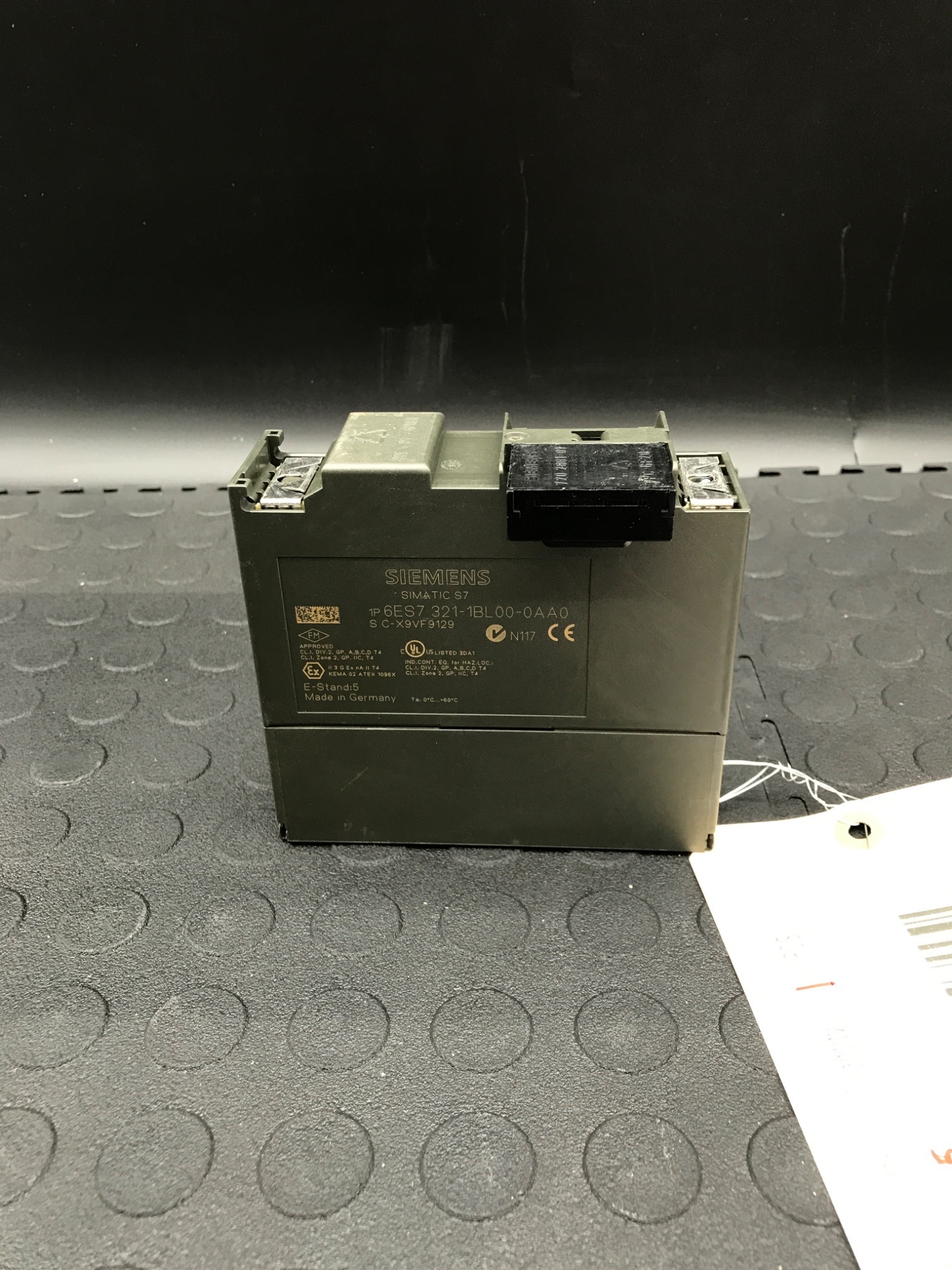 Siemens 6ES7 321-1BL00-0AA0 SIMATIC S7-300 Digital Input Module USED 1