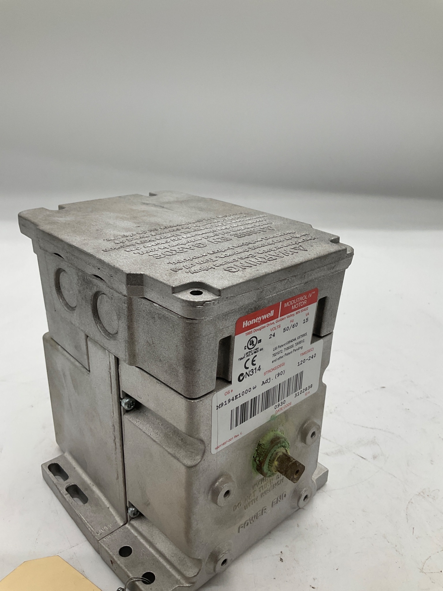 HONEYWELL M9194E1000 Modutrol IV Actuator USED 4