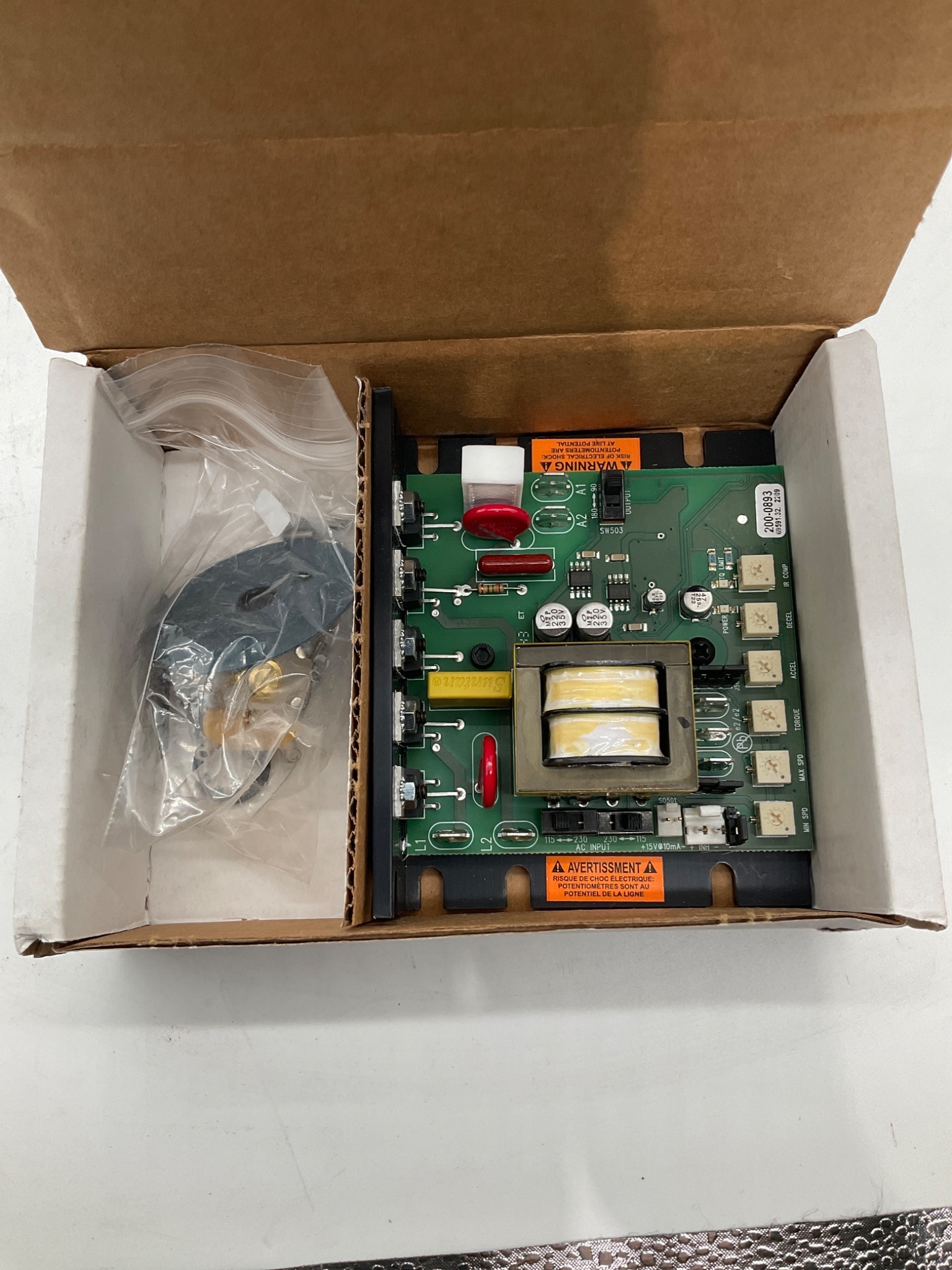 MINARIK DRIVES MM23002D DC Motor Speed Control NEW 3