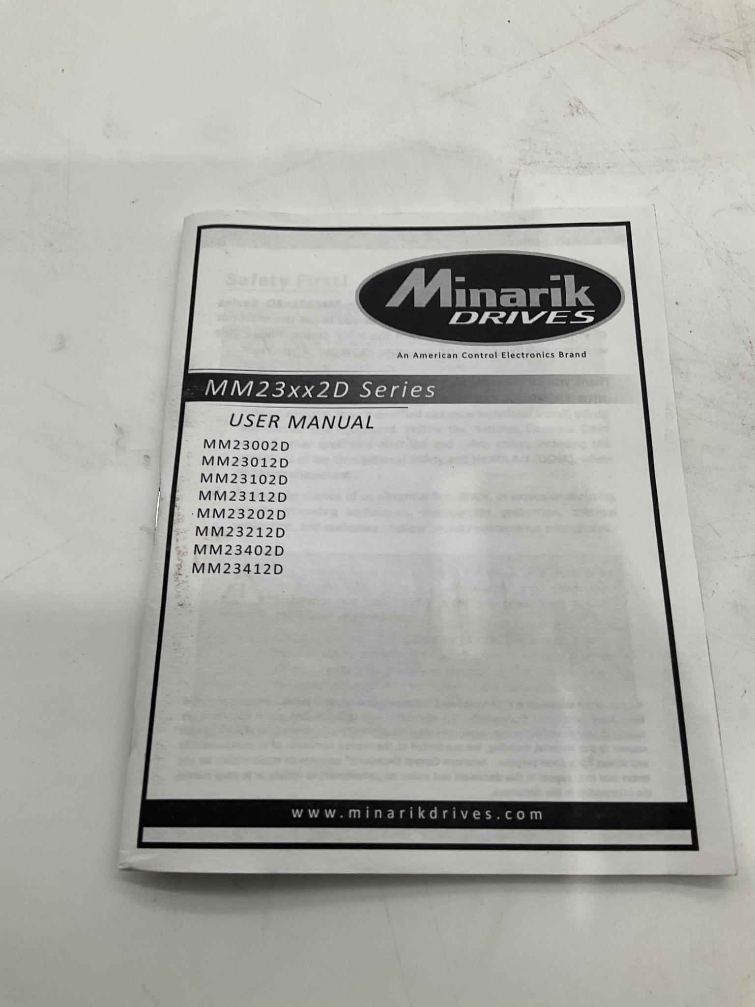 MINARIK DRIVES MM23002D DC Motor Speed Control NEW 4