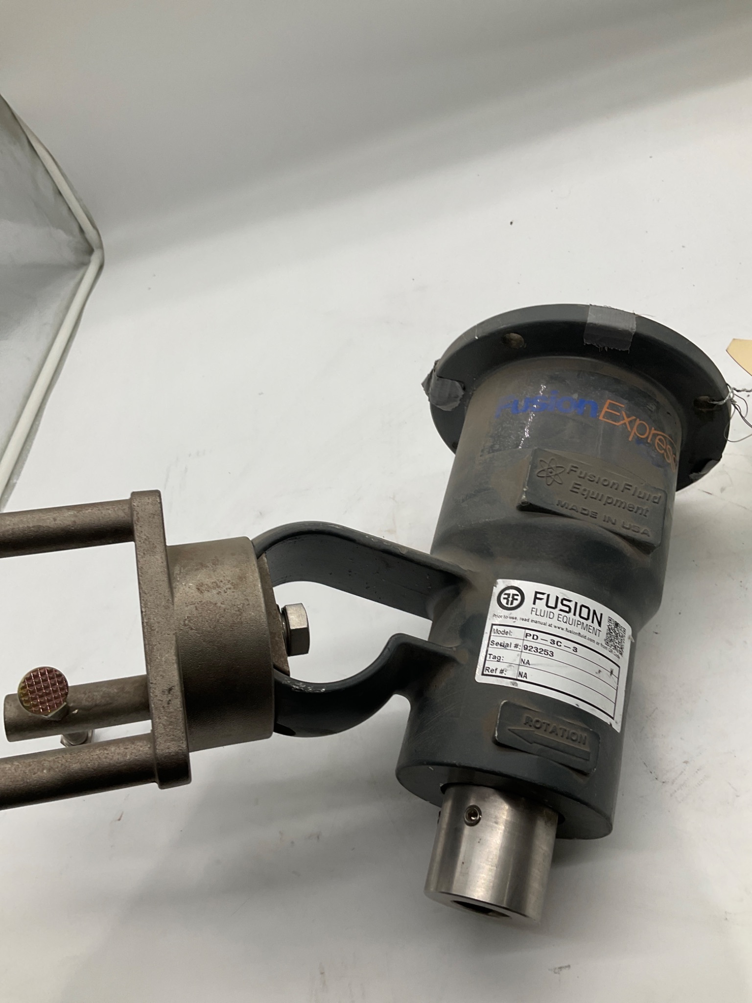 FUSION FLUID EQUIPMENT PD-3C-3 Fusion Express Drum Mixer USED 0
