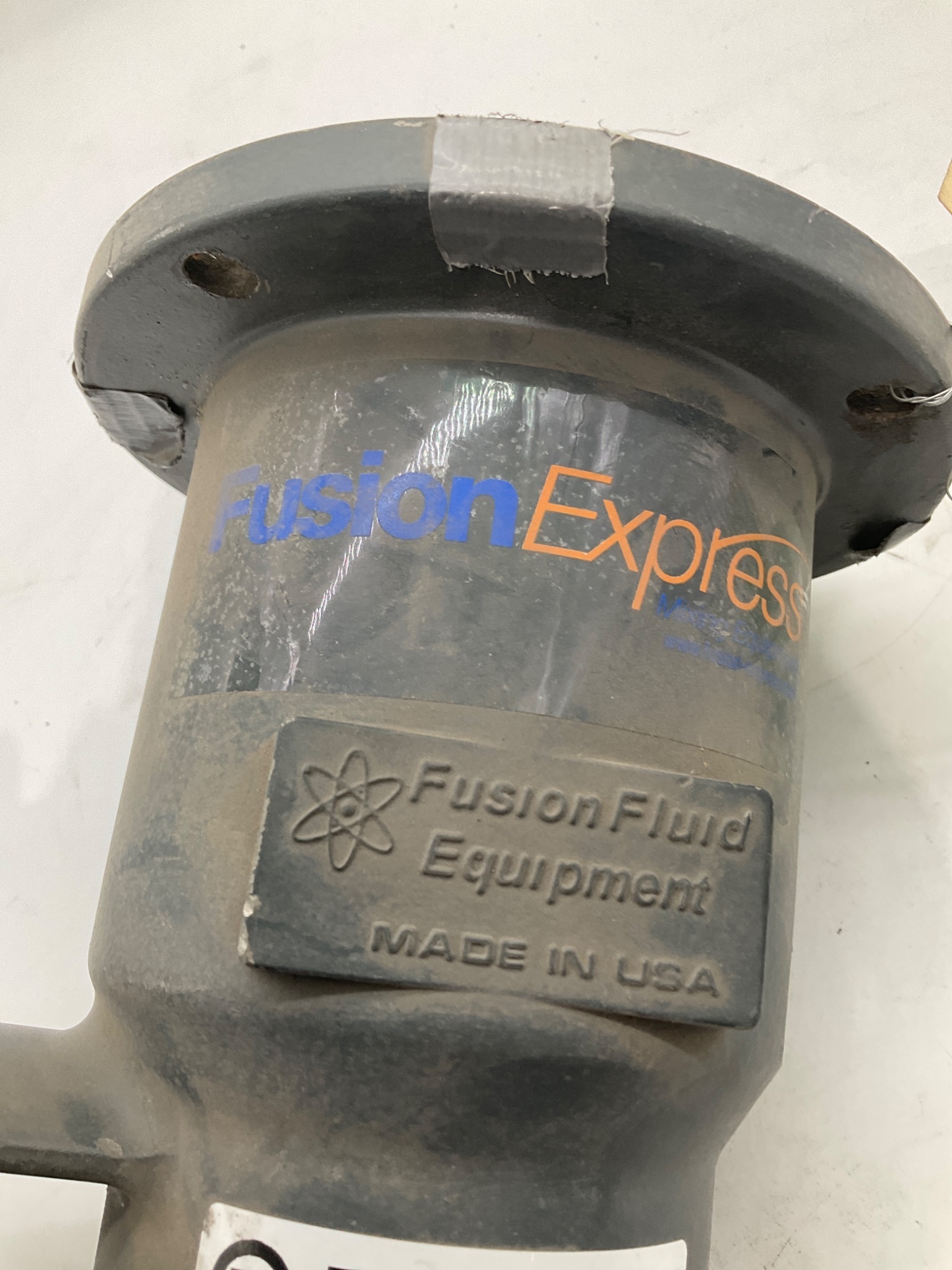 FUSION FLUID EQUIPMENT PD-3C-3 Fusion Express Drum Mixer USED 1