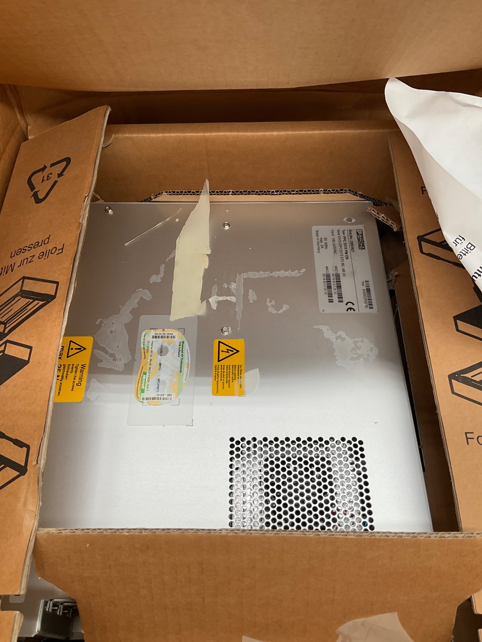 PHOENIX CONTACT PPC 5315 PM EN Industrial Panel PC NEW 1