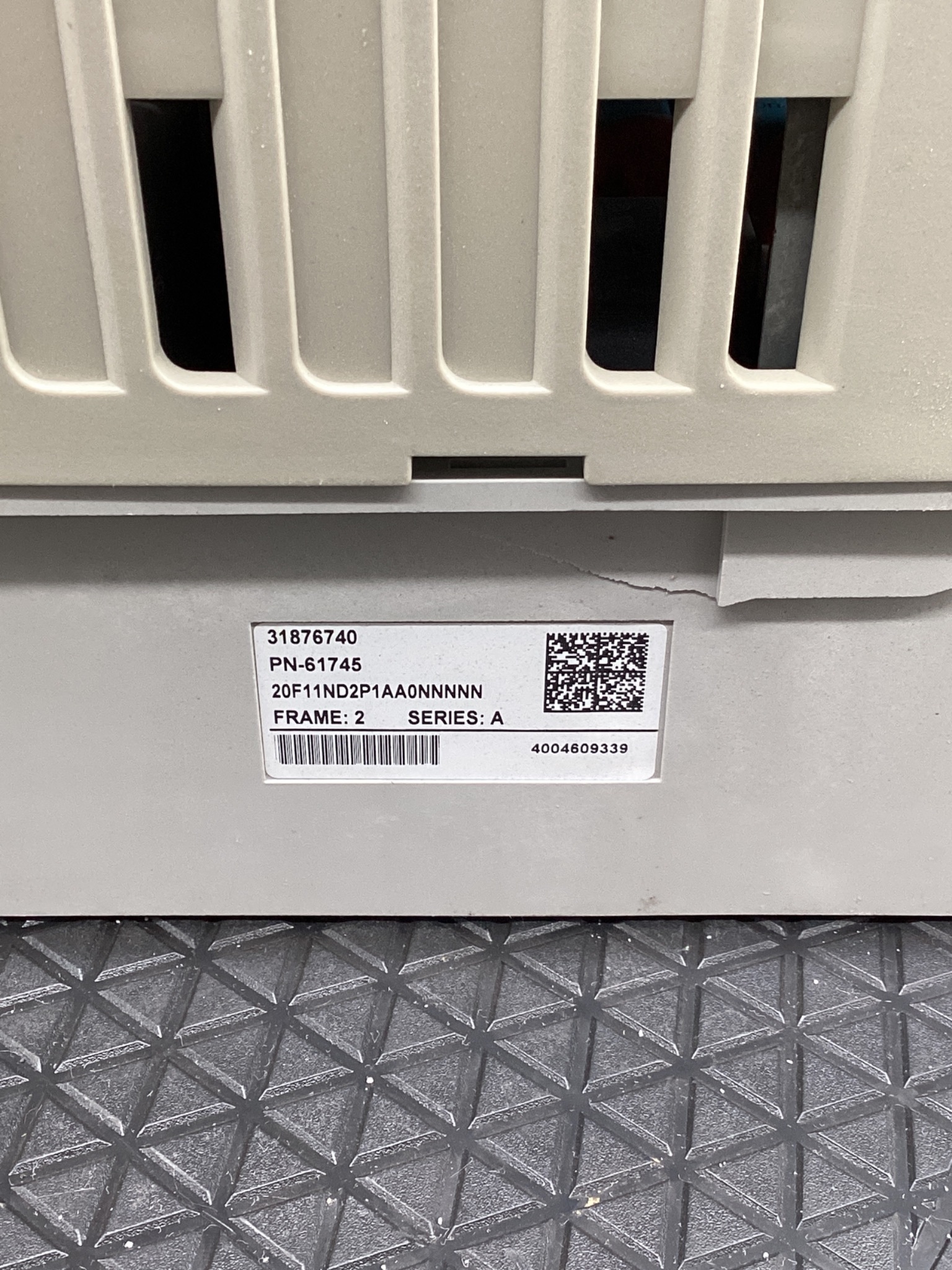 ALLEN-BRADLEY 20F11ND2P1AA0NNNNN PowerFlex 753 AC Drive USED. 6