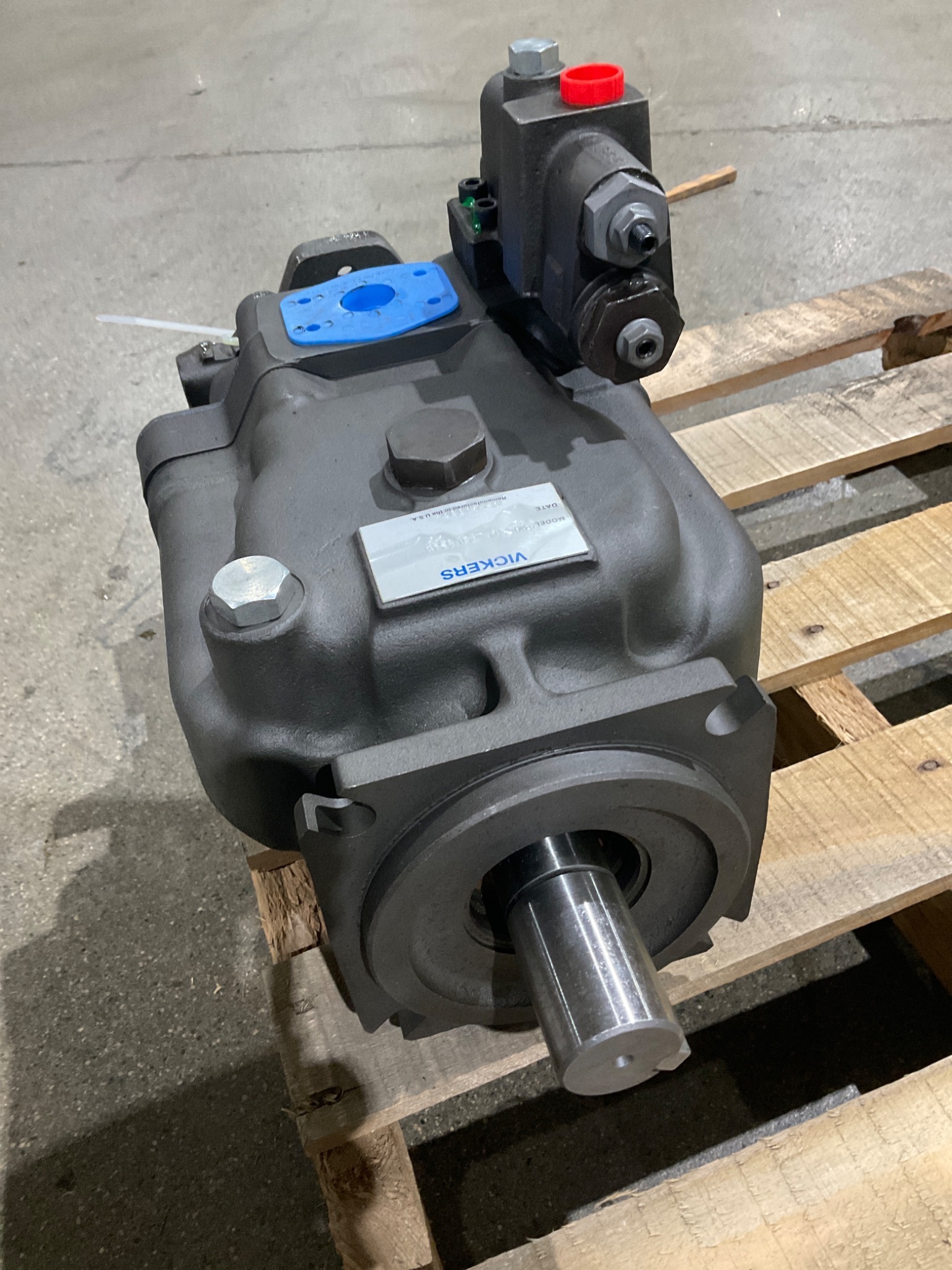 VICKERS PVH74QP-25VS21R HYDRAULIC PISTON PUMP USED/REFURBED 3