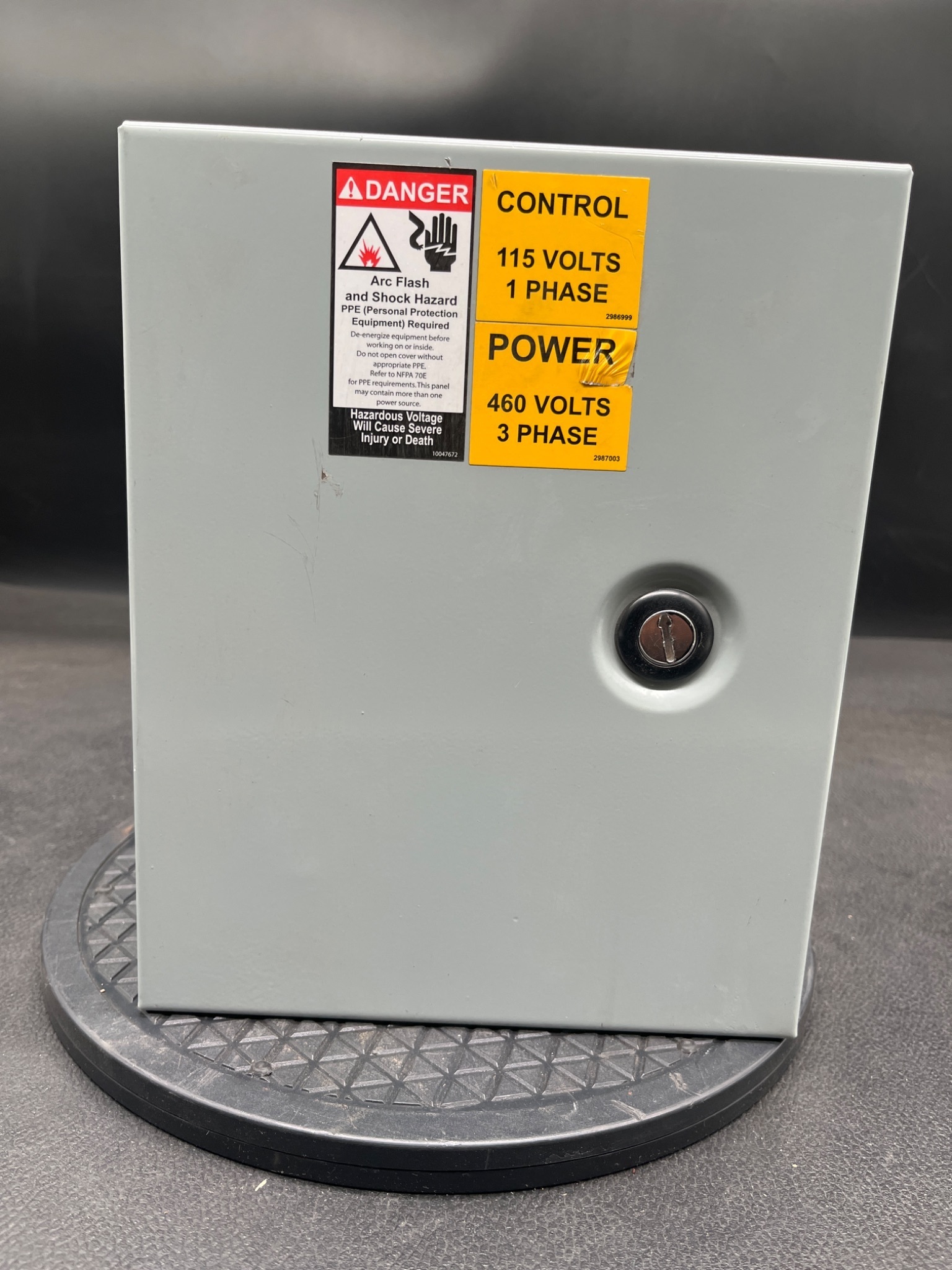 COOPER B-LINE 1086-1 Motor Starter Control Panel USED 0