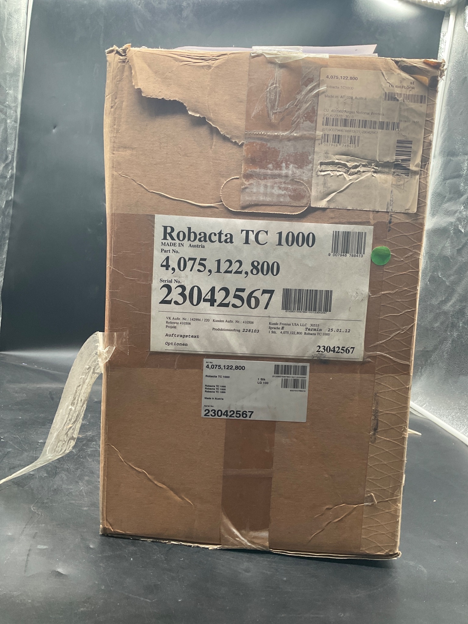 Fronius Robacta TC 1000 Torch Cleaning Station 4,075,122,800 NEW 4