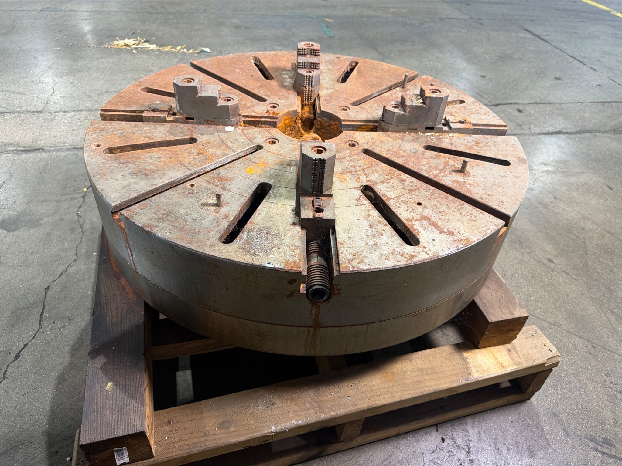 CUSHMAN CHUCK CO 362146CA11 4 Jaw Independent Lathe Chuck USED 4