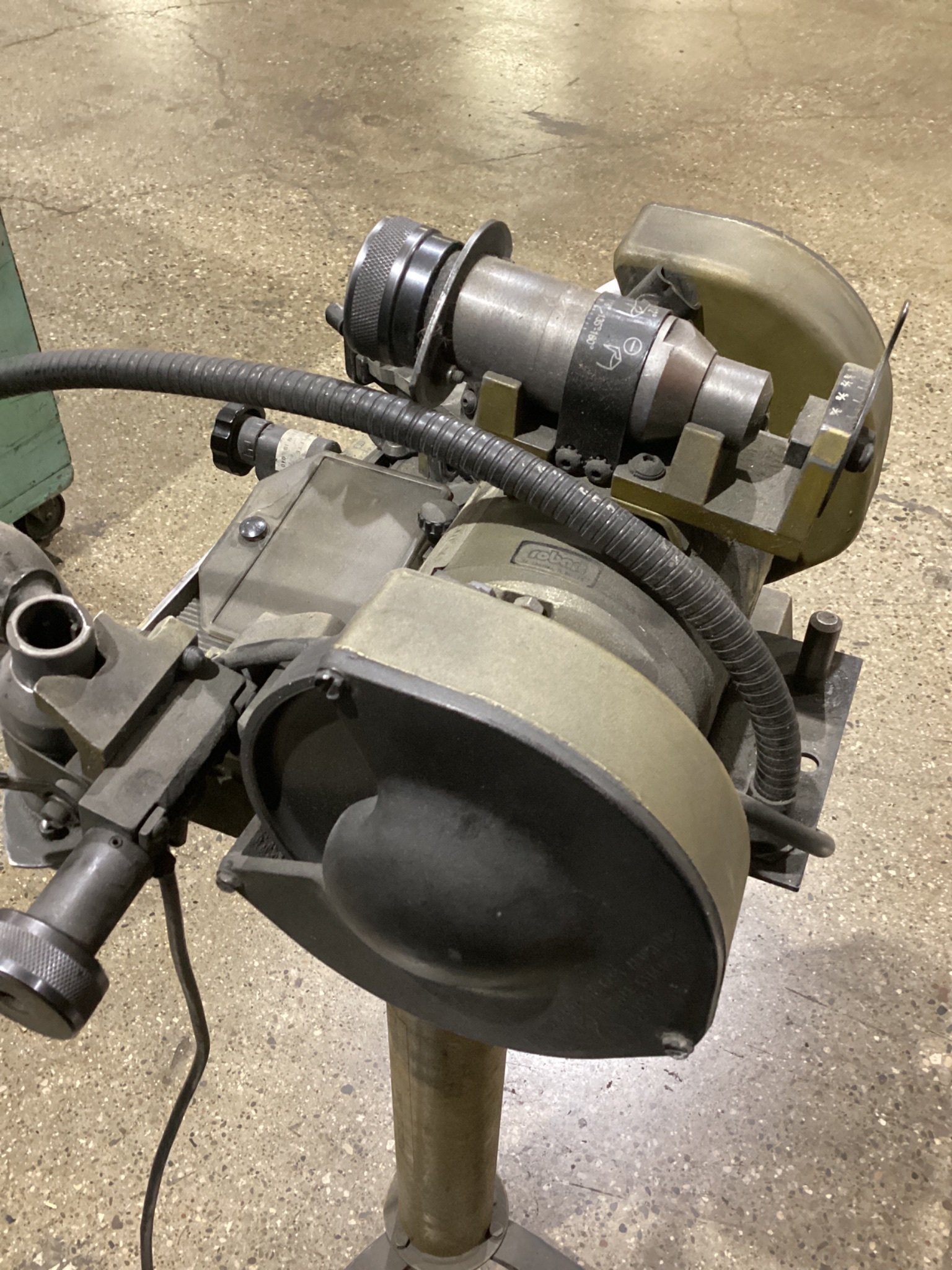 DAREX Drill Bit Sharpener with Adjustable Arm & Lamp USED 3