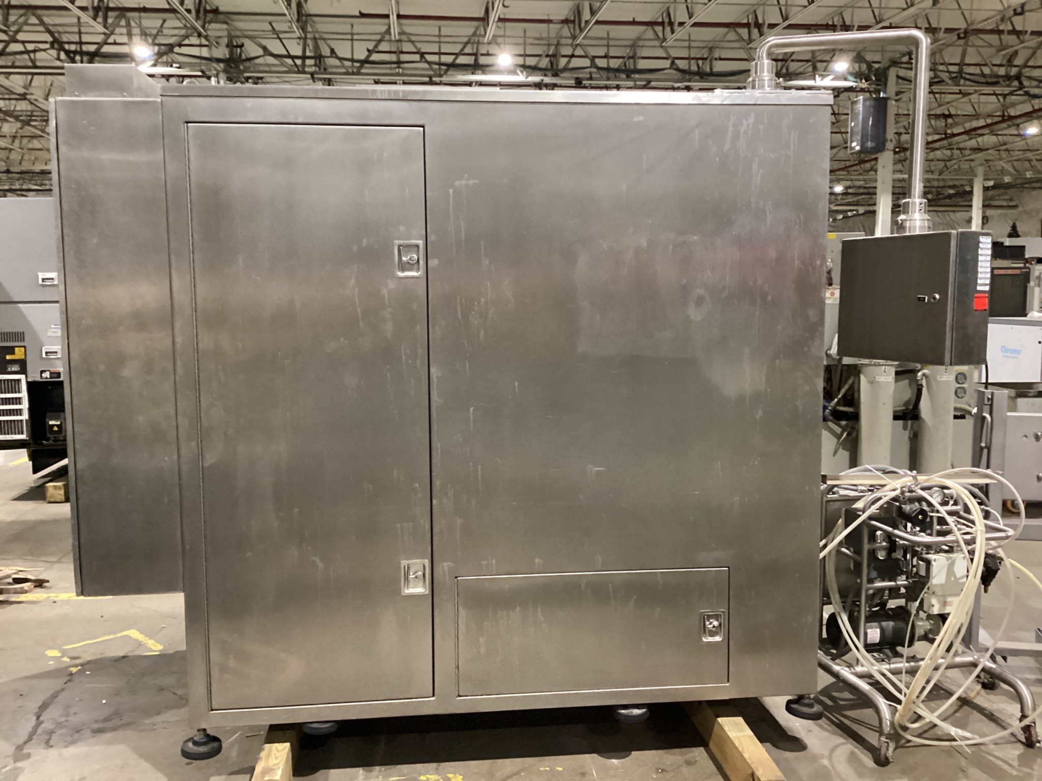 1999 THOMAS ENGINEERING 36" COMPULAB 2 COATING PAN USED 1