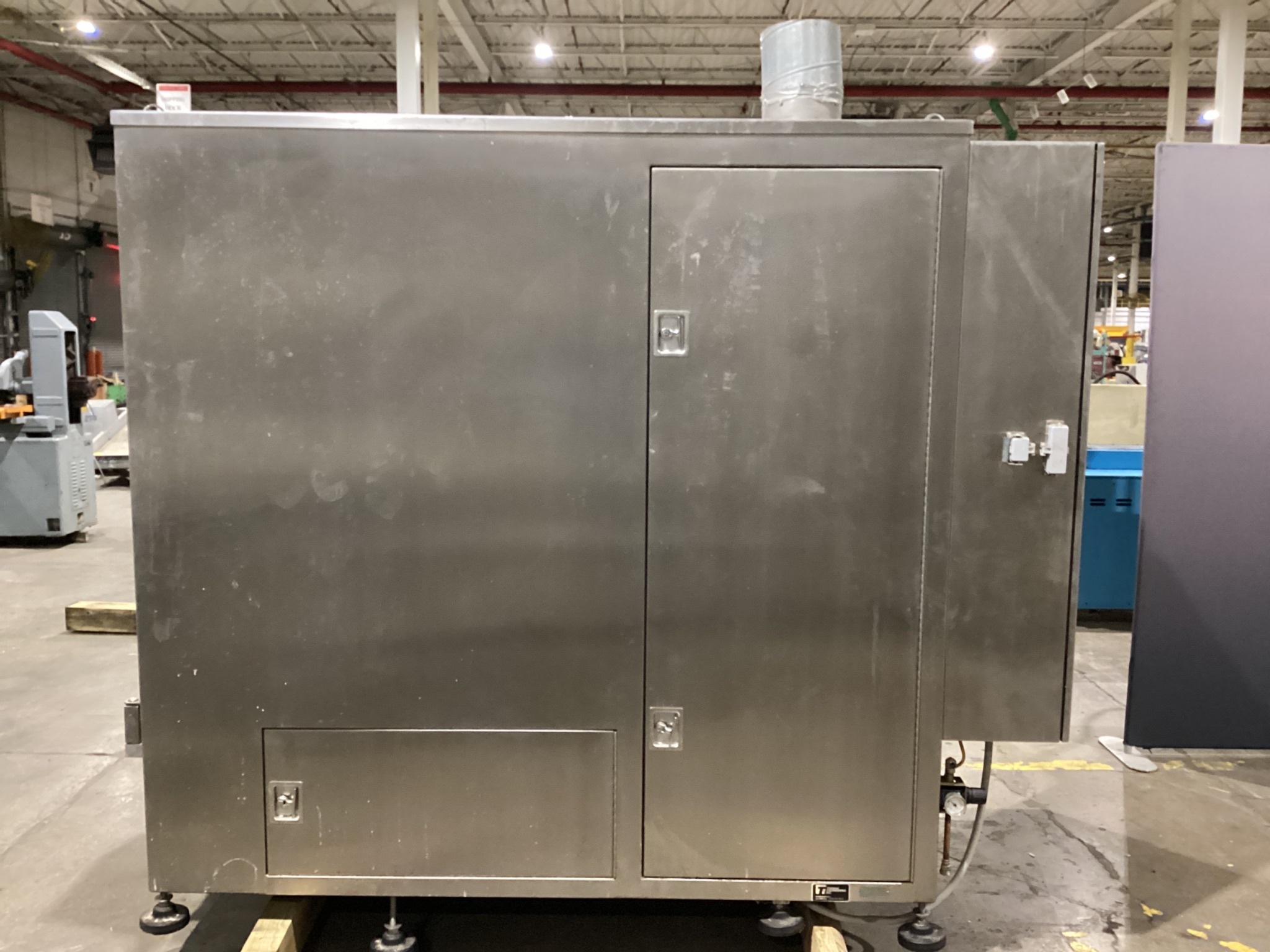 1999 THOMAS ENGINEERING 36" COMPULAB 2 COATING PAN USED 9