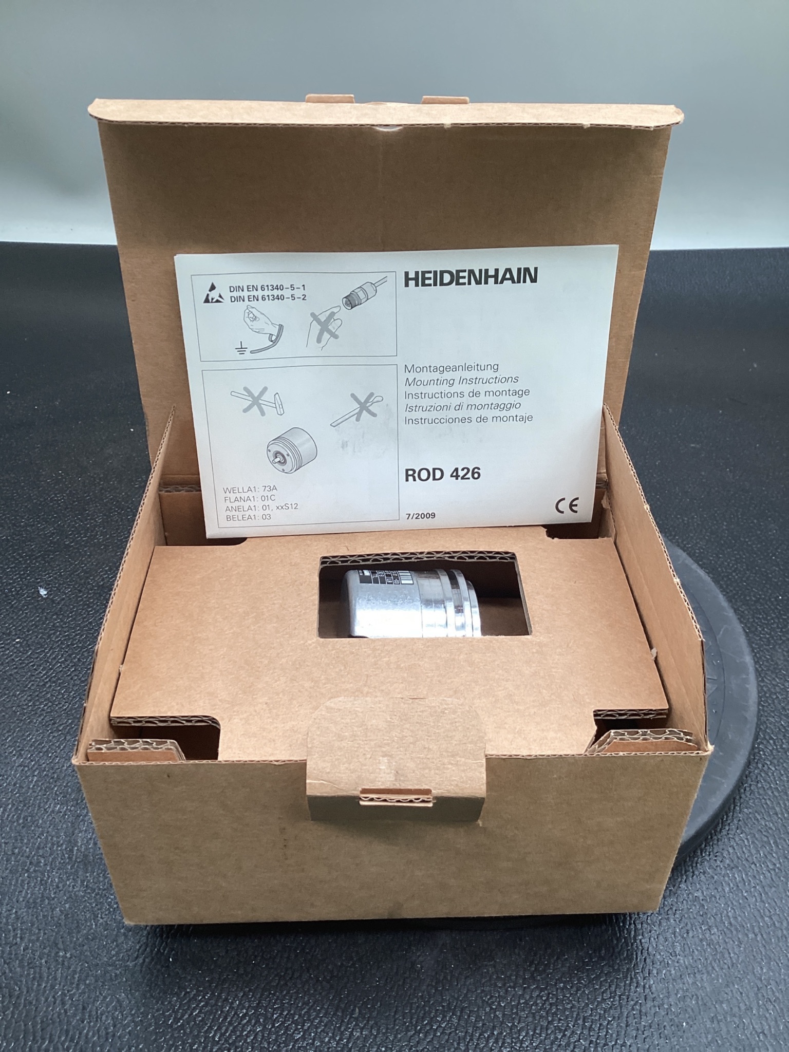 HEIDENHAIN 376846-1E Rotary Encoder Module - NEW 0