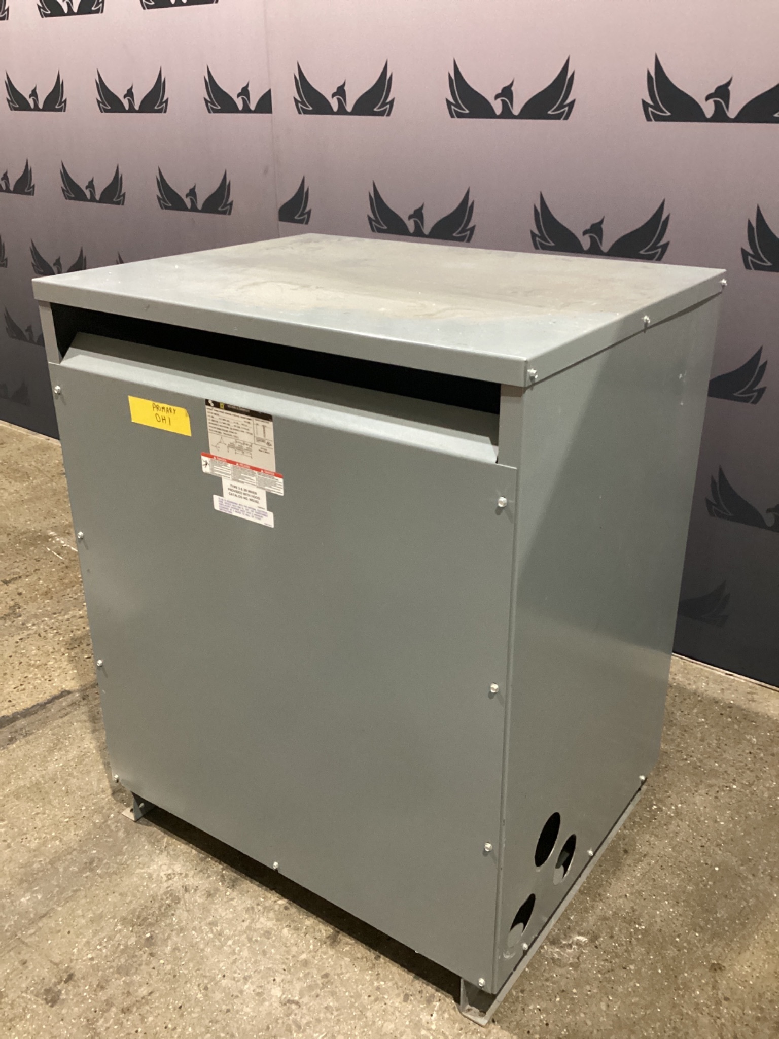SQUARE D 3000T3H 300kVA Dry-Type Transformer 3PH 480V - 208Y/120V - USED 1