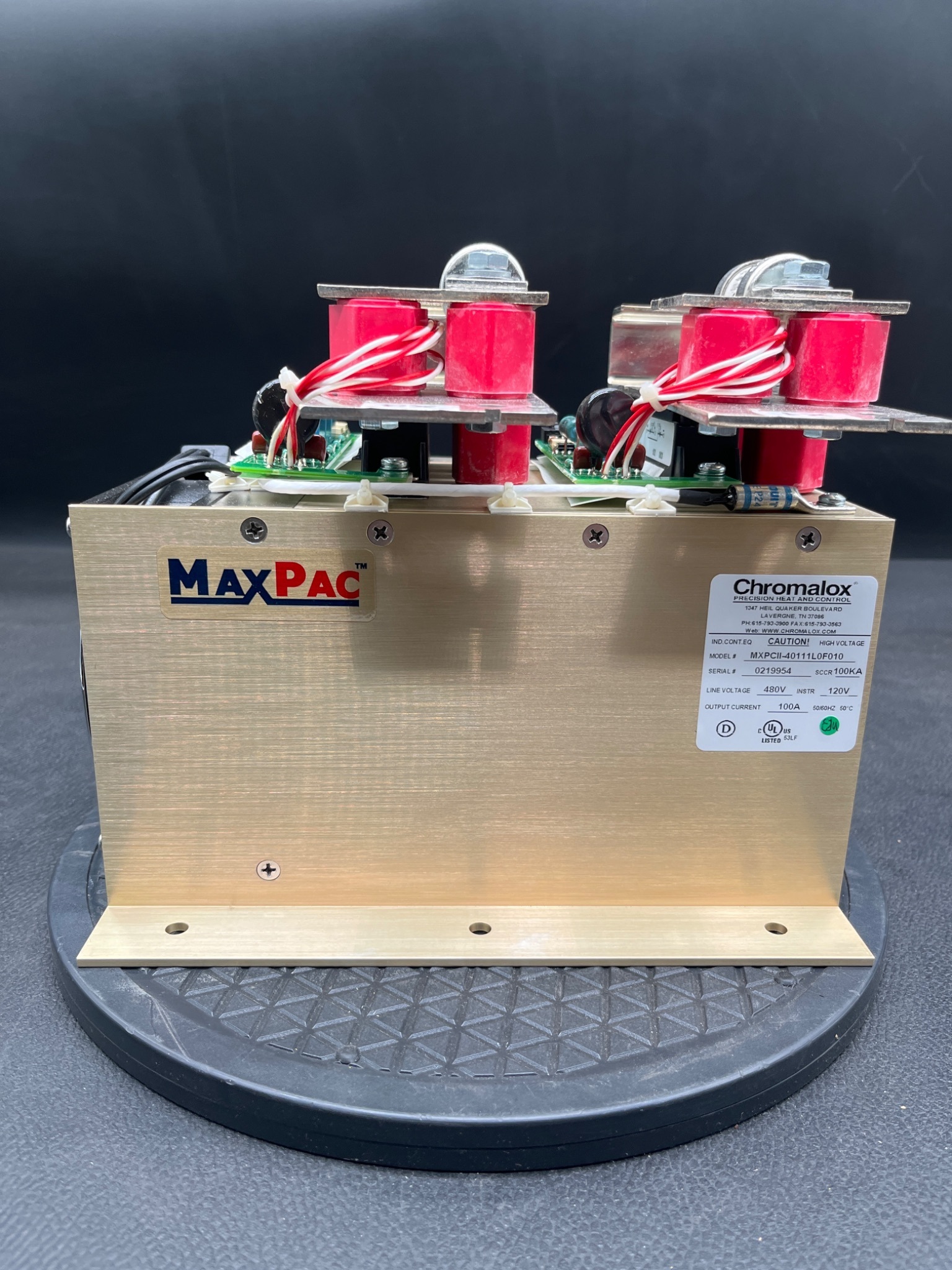 CHROMALOX MXPCII-40111L0F010 MaxPac SCR Power Controller - USED 0