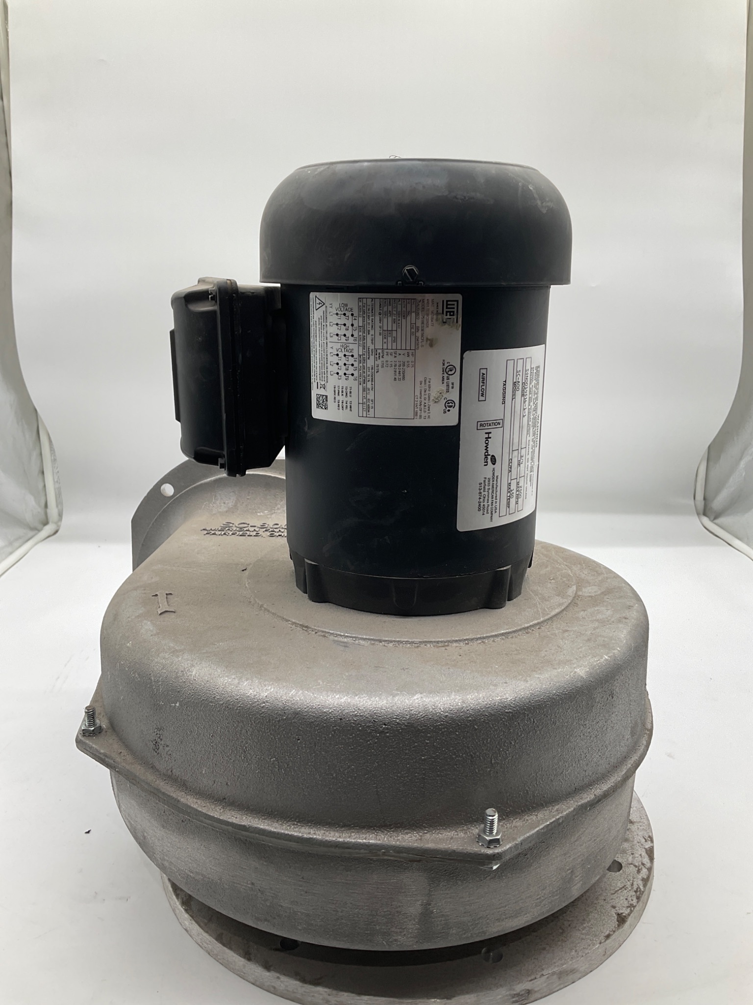 WEG 14786477 0.75 HP Blower Motor USED 0
