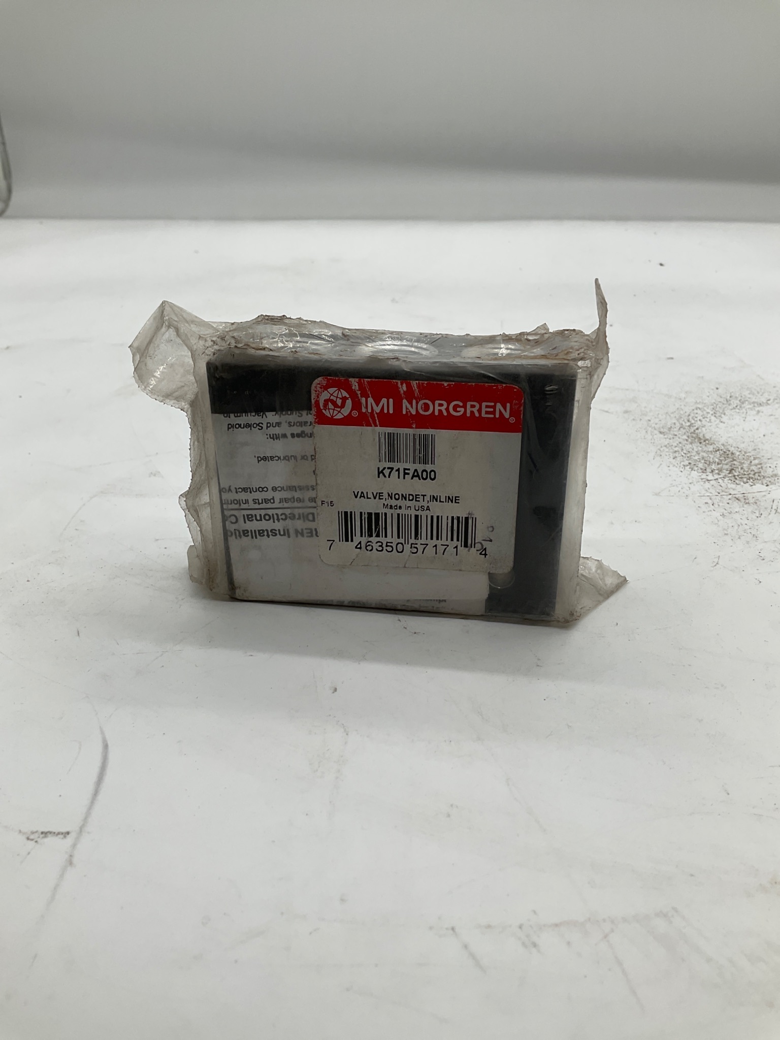 NORGREN K71FA00 Inline Pneumatic Valve NEW 0