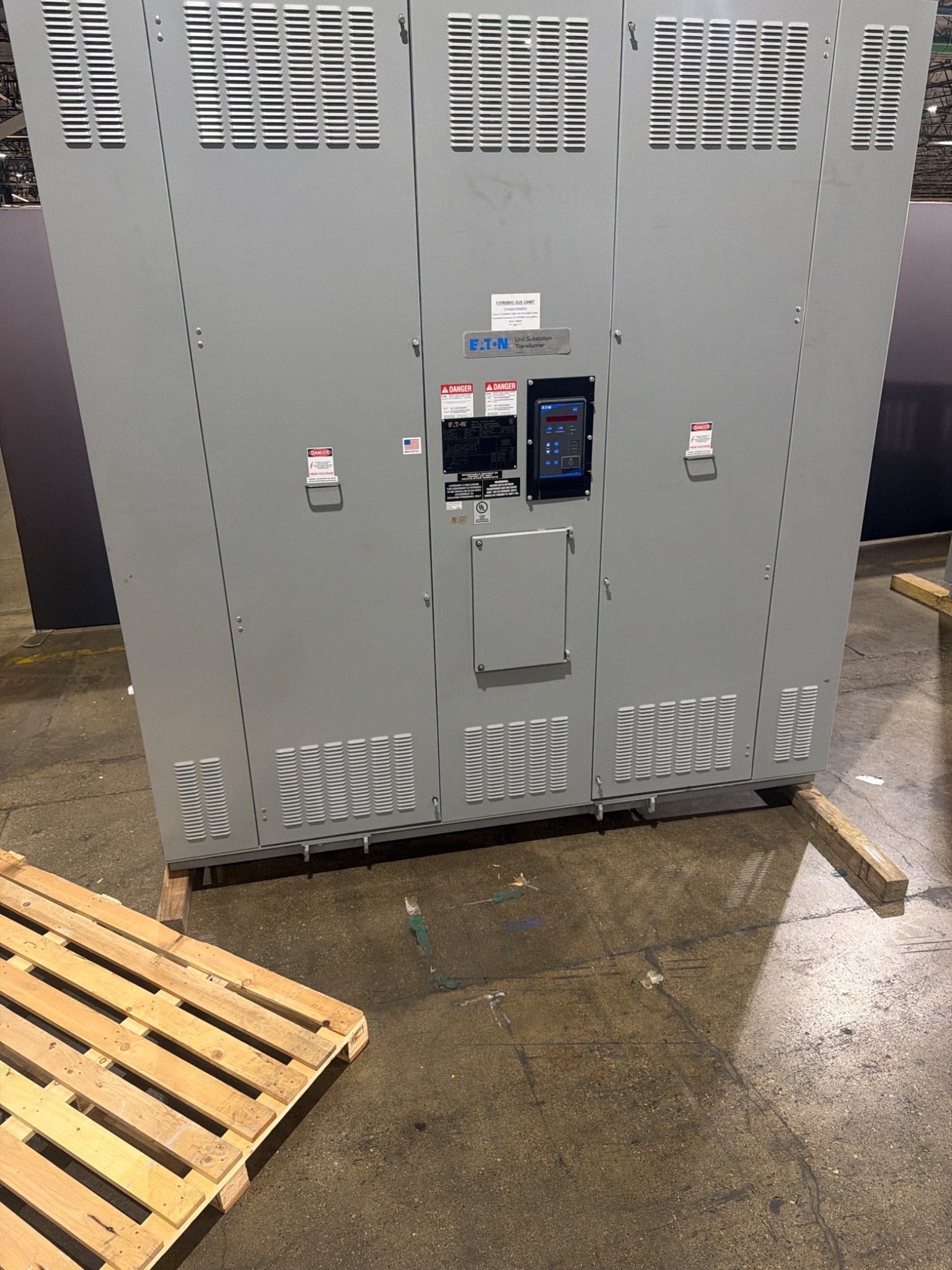 EATON 478C642H31 1250/1667 KVA Unit Substation Transformer NEW 0