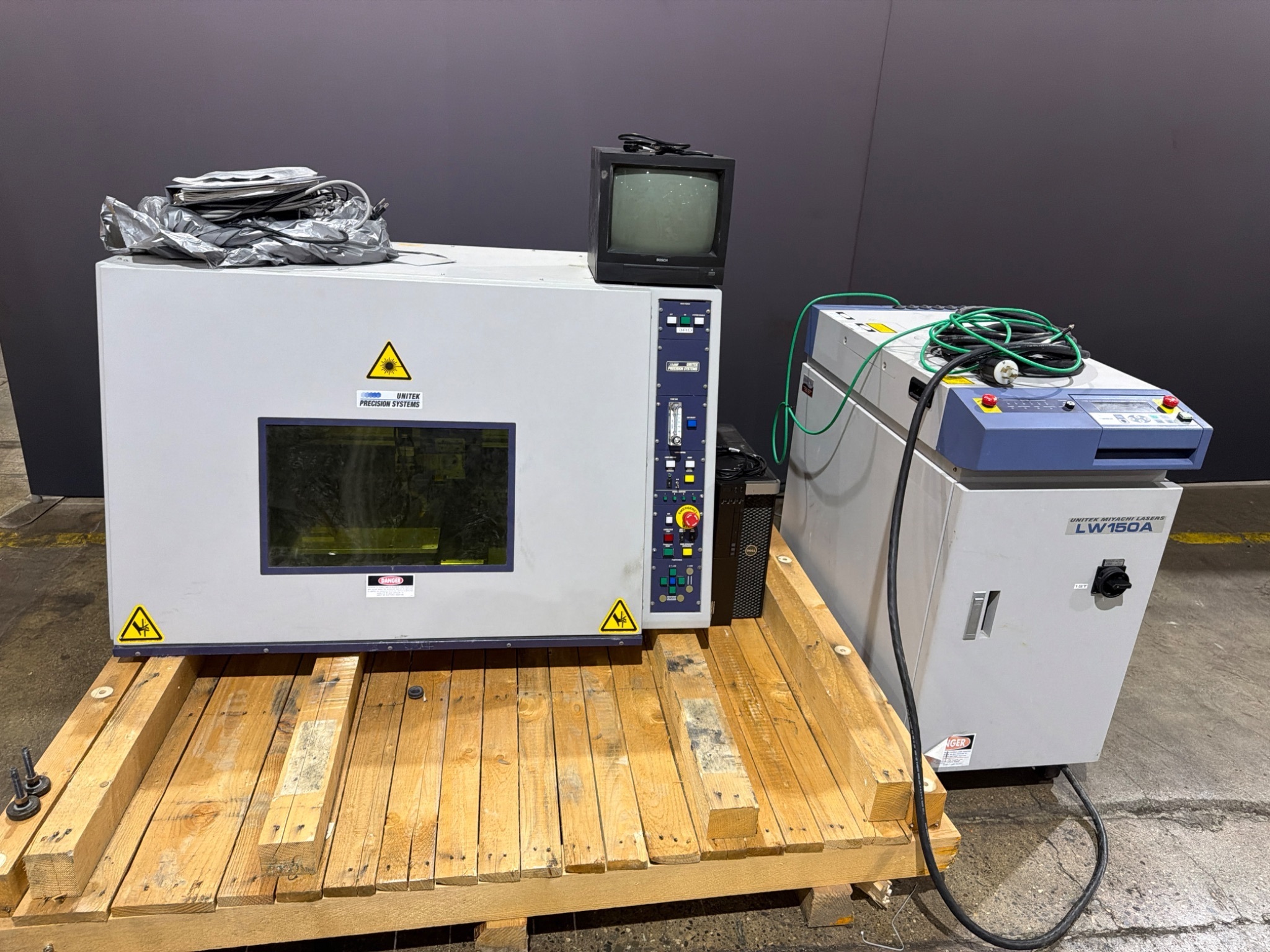 MIYACHI UNITEK LW150A Laser Welding System USED 0
