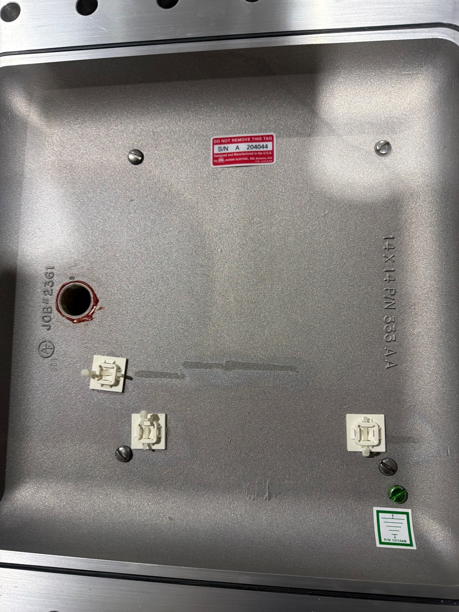 AKRON ELECTRIC CXJ14148-H2-N1-N4-N5-RP2-3RP4 Explosion Proof Enclosure NEW 3