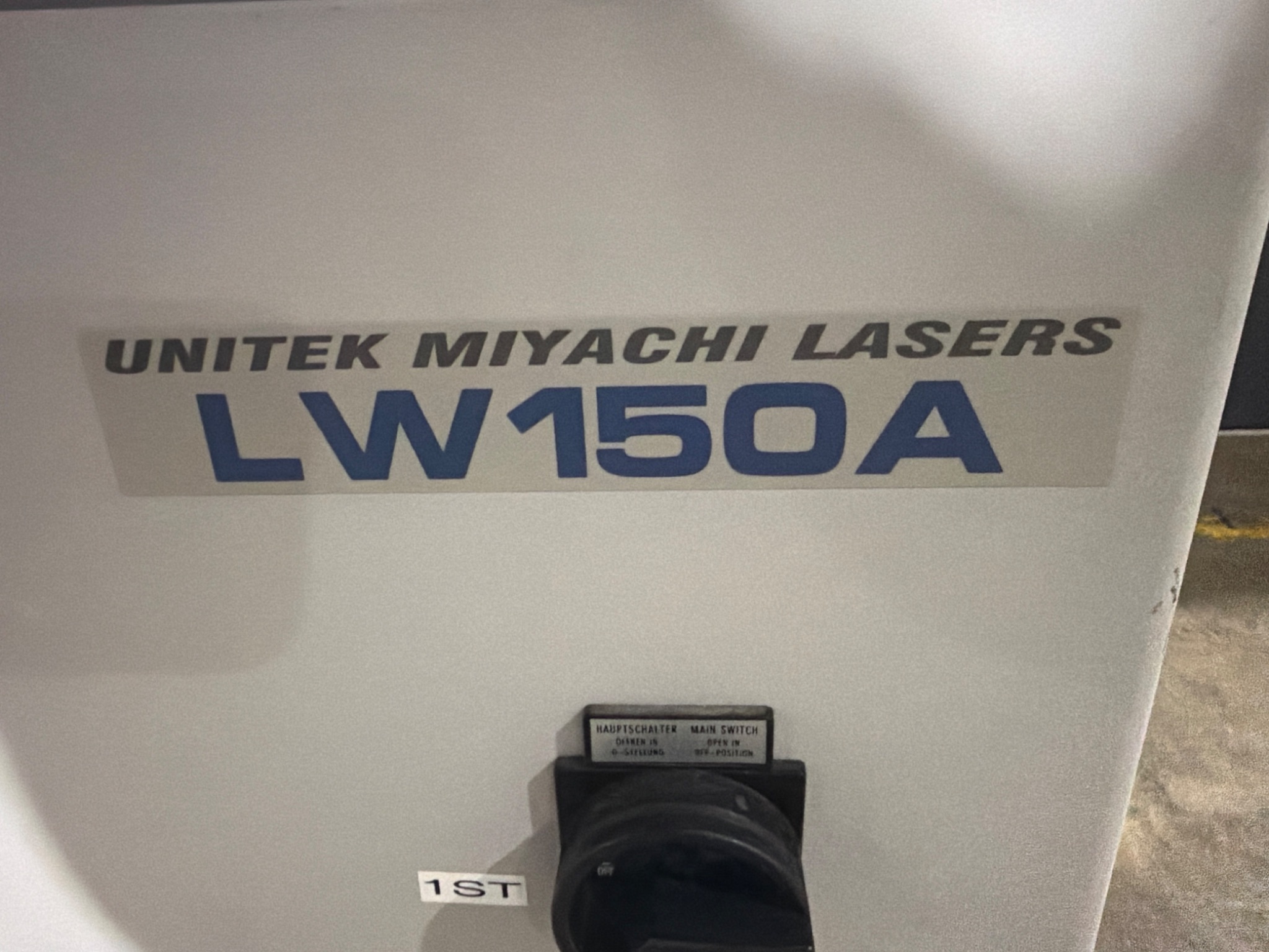 MIYACHI UNITEK LW150A Laser Welding System USED 2
