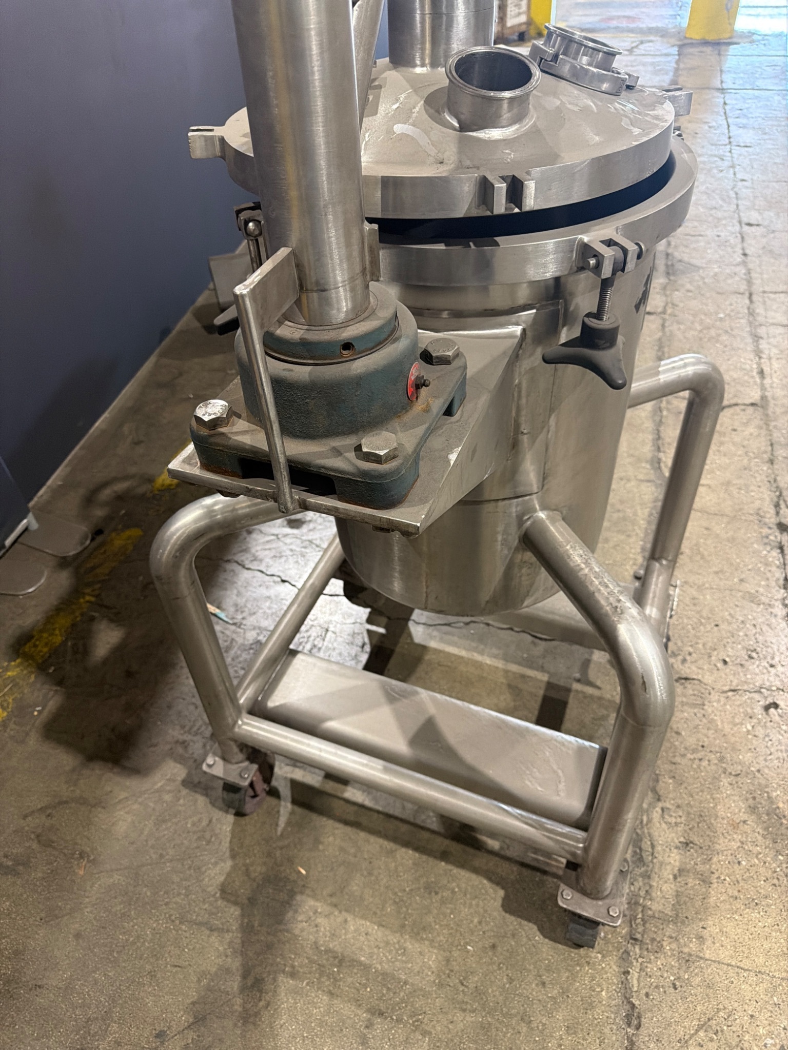 LEE INDUSTRIES 100LCBT STAINLESS ATMOSPHERIC PROCESS TANK USED 2