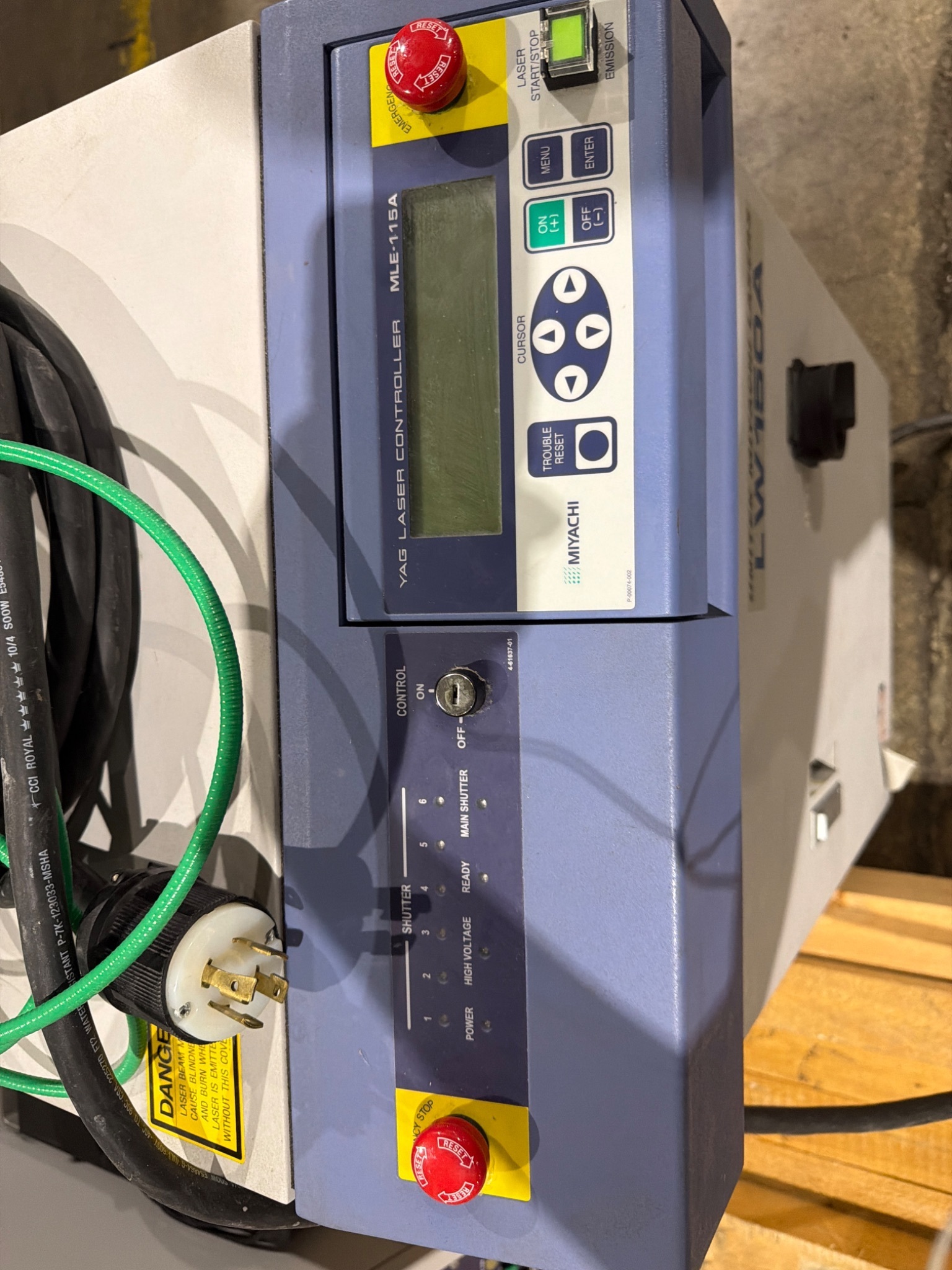 MIYACHI UNITEK LW150A Laser Welding System USED 3