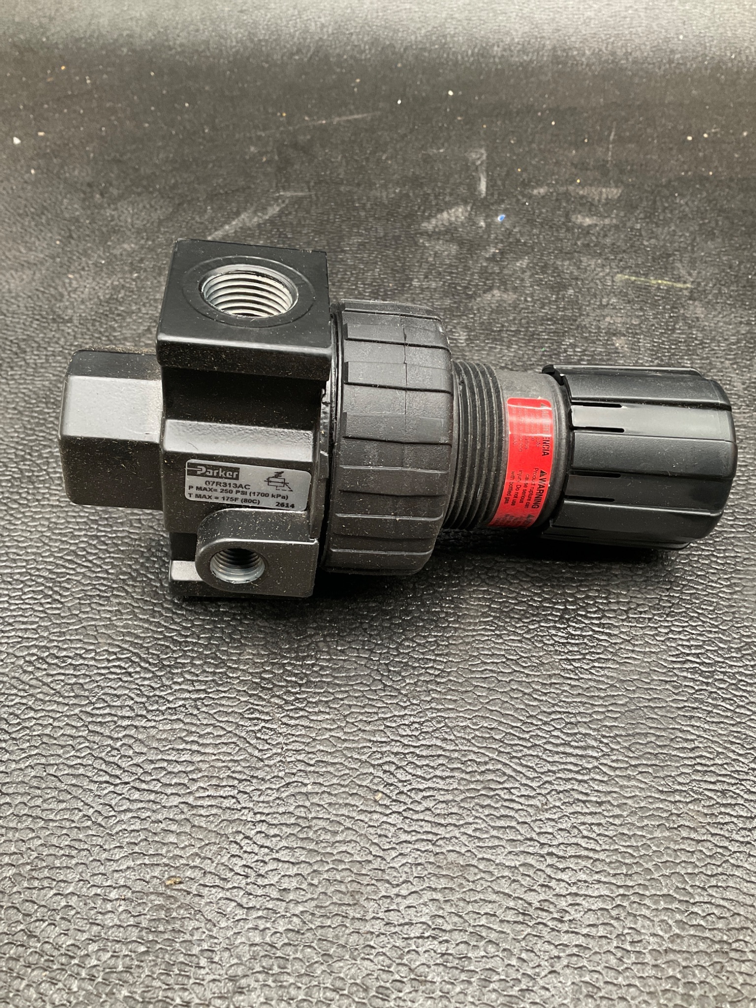 PARKER 07R313AC Pneumatic Air Pressure Regulator 1/2" NPT 250 PSI NEW 2