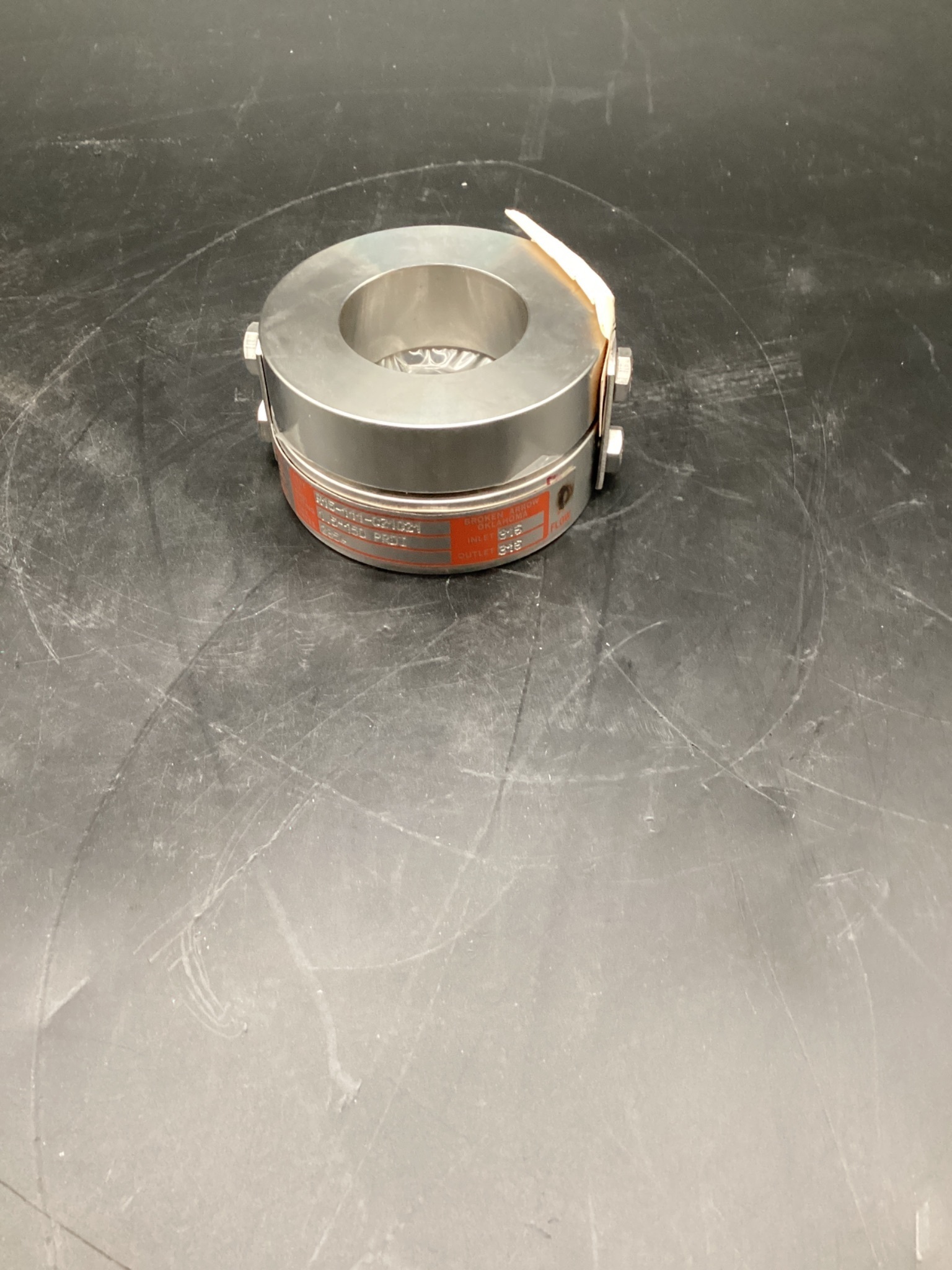 Oseco R15-111-021021 1.5" 150 PRDI Rupture Disc Inset Holder Max. 285 PSI USED 0