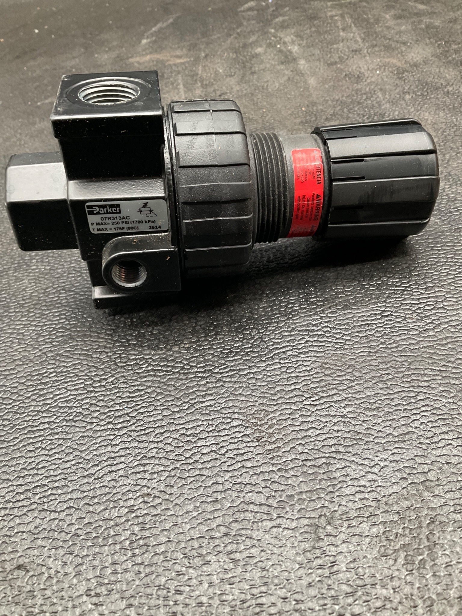 PARKER 07R313AC Prep-Air II Pneumatic Air Pressure Regulator 1/2" NPT NEW 4